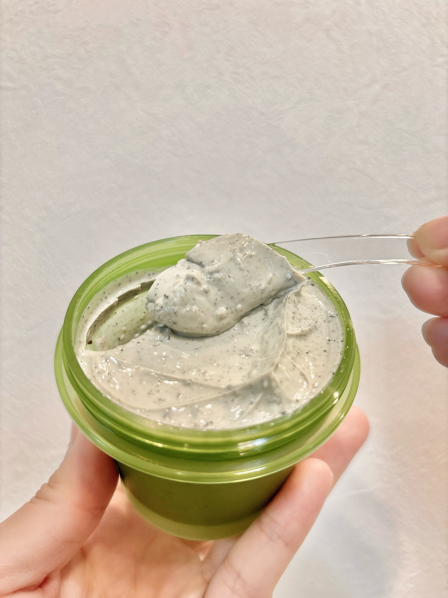 緑豆毛穴クレイパック/beplain/洗い流すパック・マスクを使ったクチコミ（3枚目）