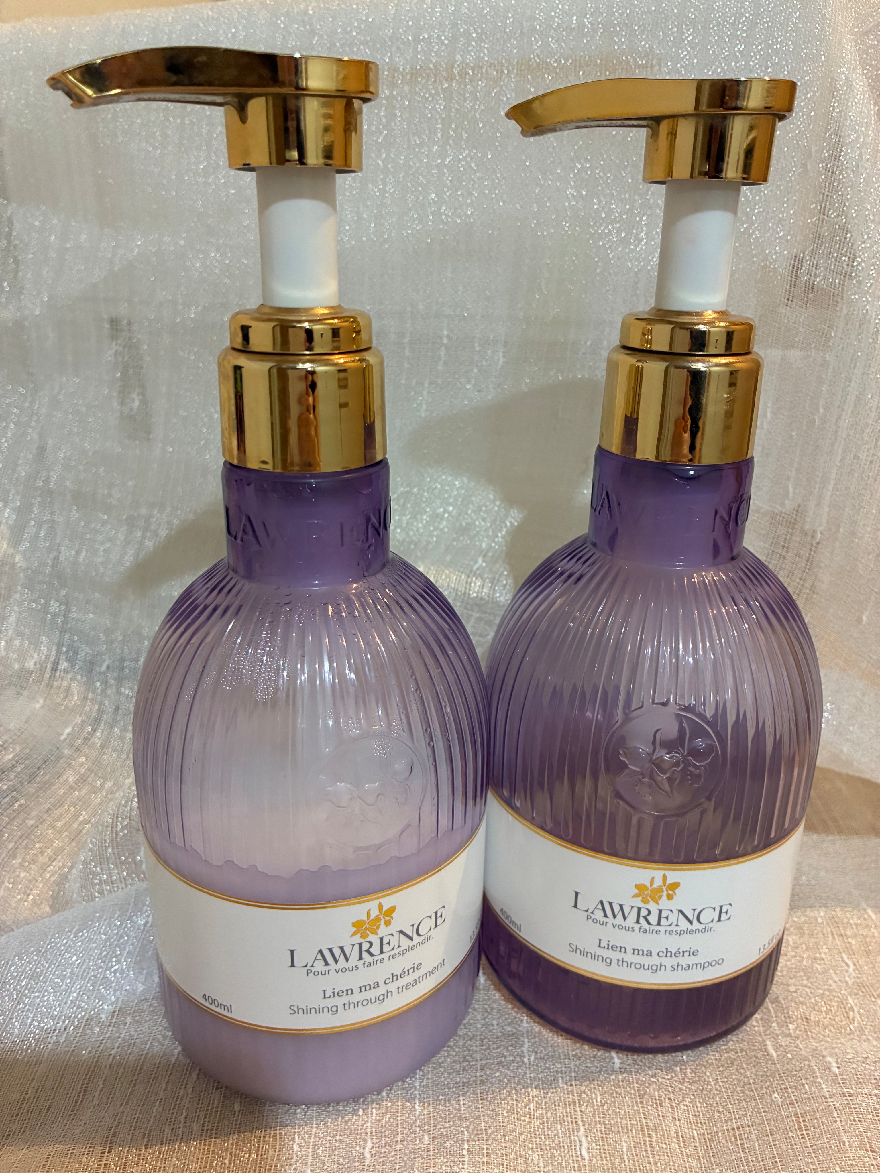 ロウレンス　シャイニングスルーシャンプー/トリートメント　リアンマシェリ（レイヤードモイストタイプ）/ロウレンス /市販シャンプーを使ったクチコミ（1枚目）