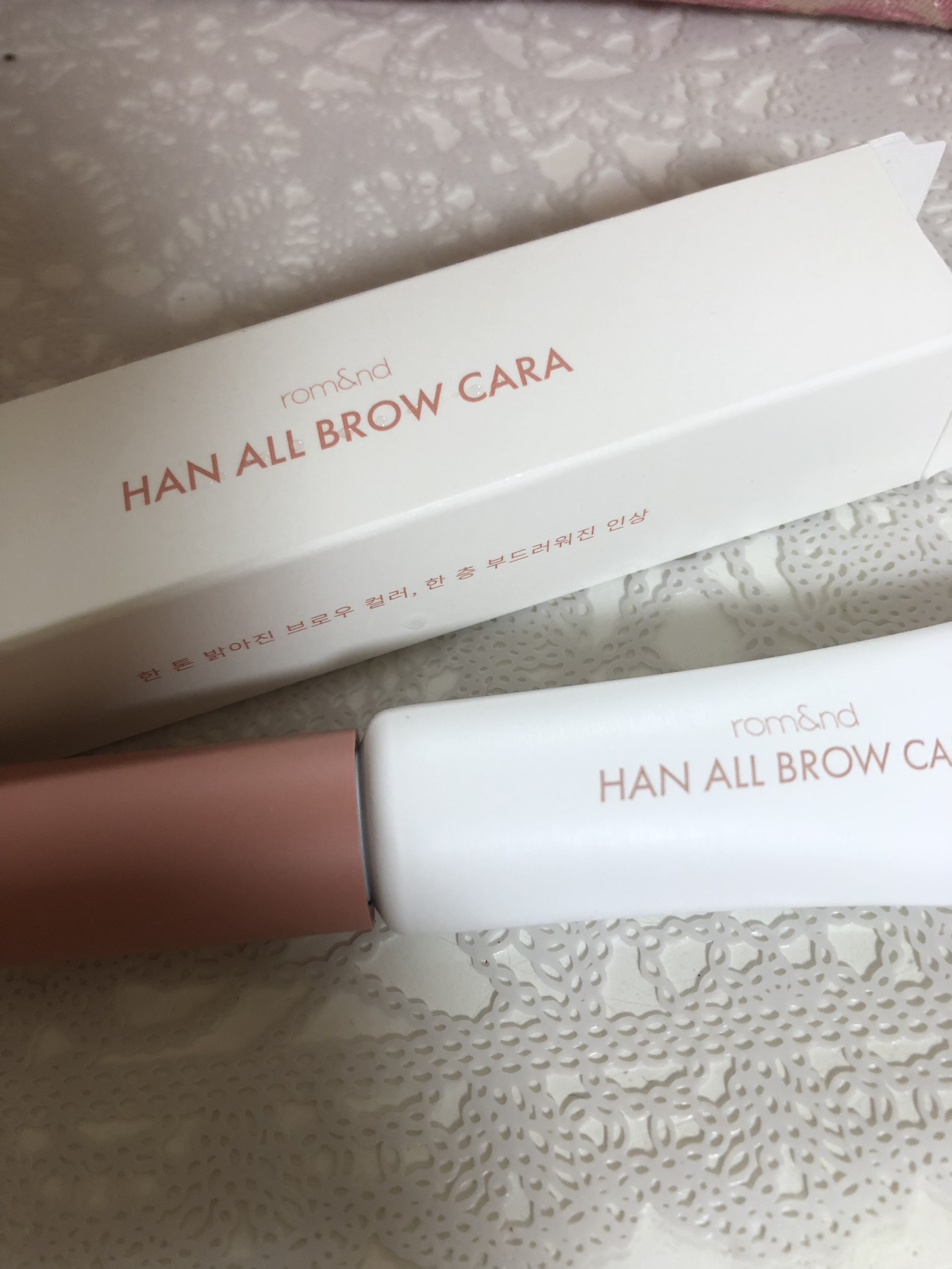 ハンオールブロウカラ/rom&nd/眉マスカラを使ったクチコミ（1枚目）