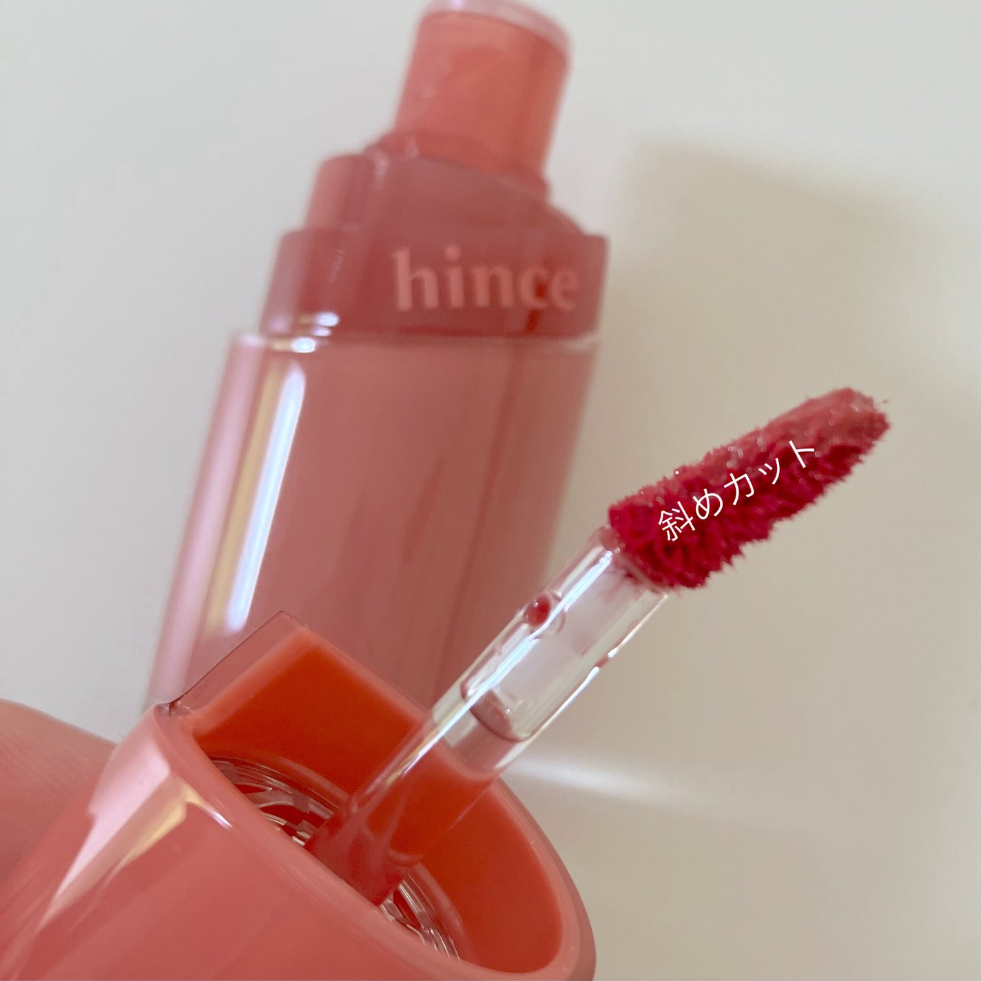 ロウグロウジェルティント/hince/リップティントを使ったクチコミ(5枚目)