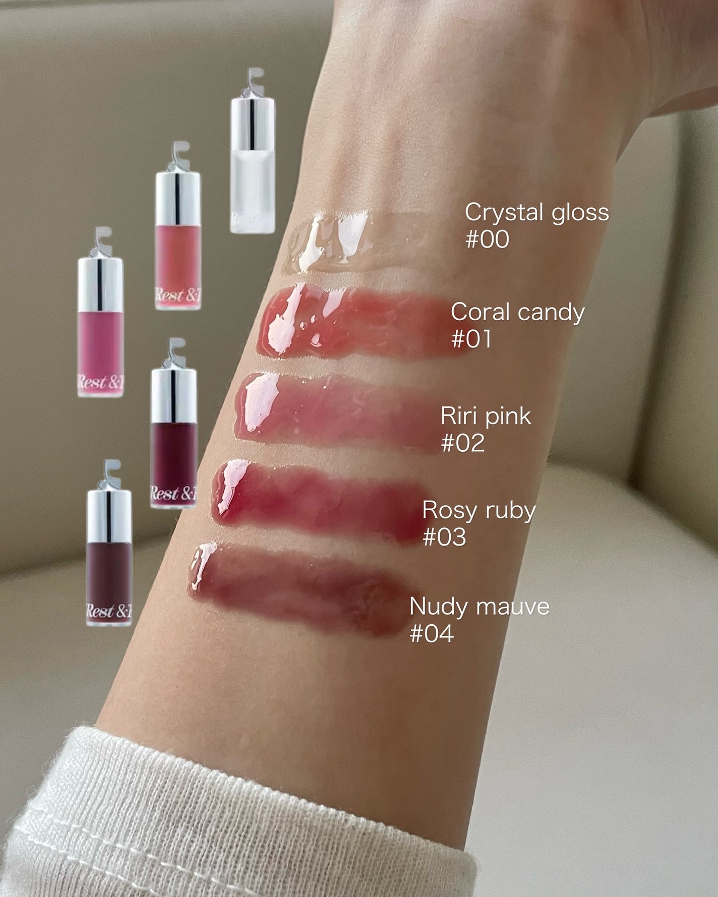 c_lifejp on LIPS 「ちゅるっちゅるのガラス玉リップ韓国ファッションブランドRest..」(3枚目)