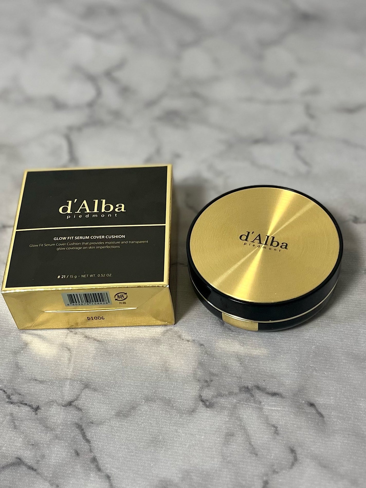 グロウフィットセラムカバークッション/ダルバ/クッションファンデーションを使ったクチコミ(1枚目)