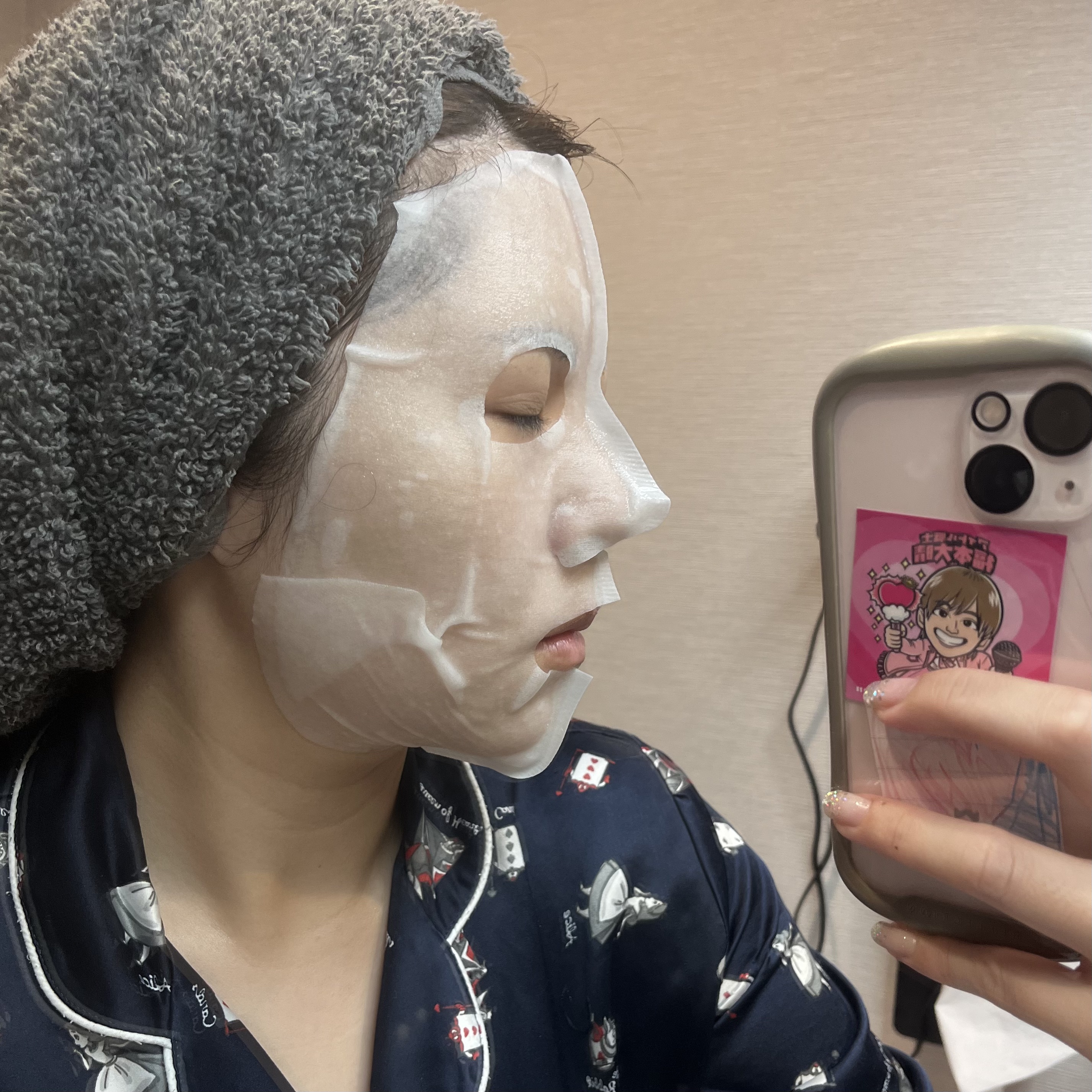 薬用金曜日のナイトスキンケアマスク[医薬部外品]/肌美精/シートマスク・パックを使ったクチコミ（3枚目）