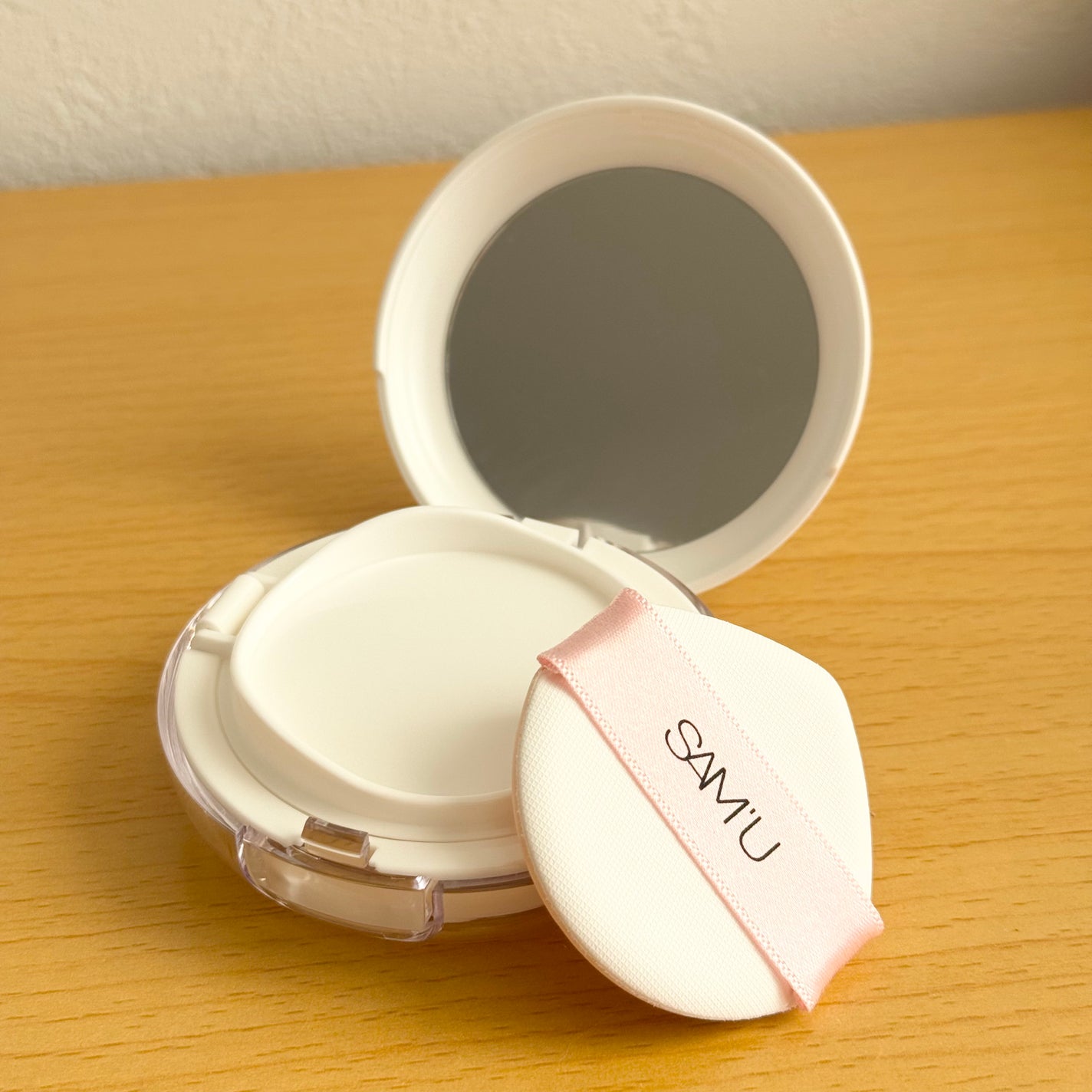 センシティブピュア&ピュアクッション/SAM'U/クッションファンデーションを使ったクチコミ(2枚目)