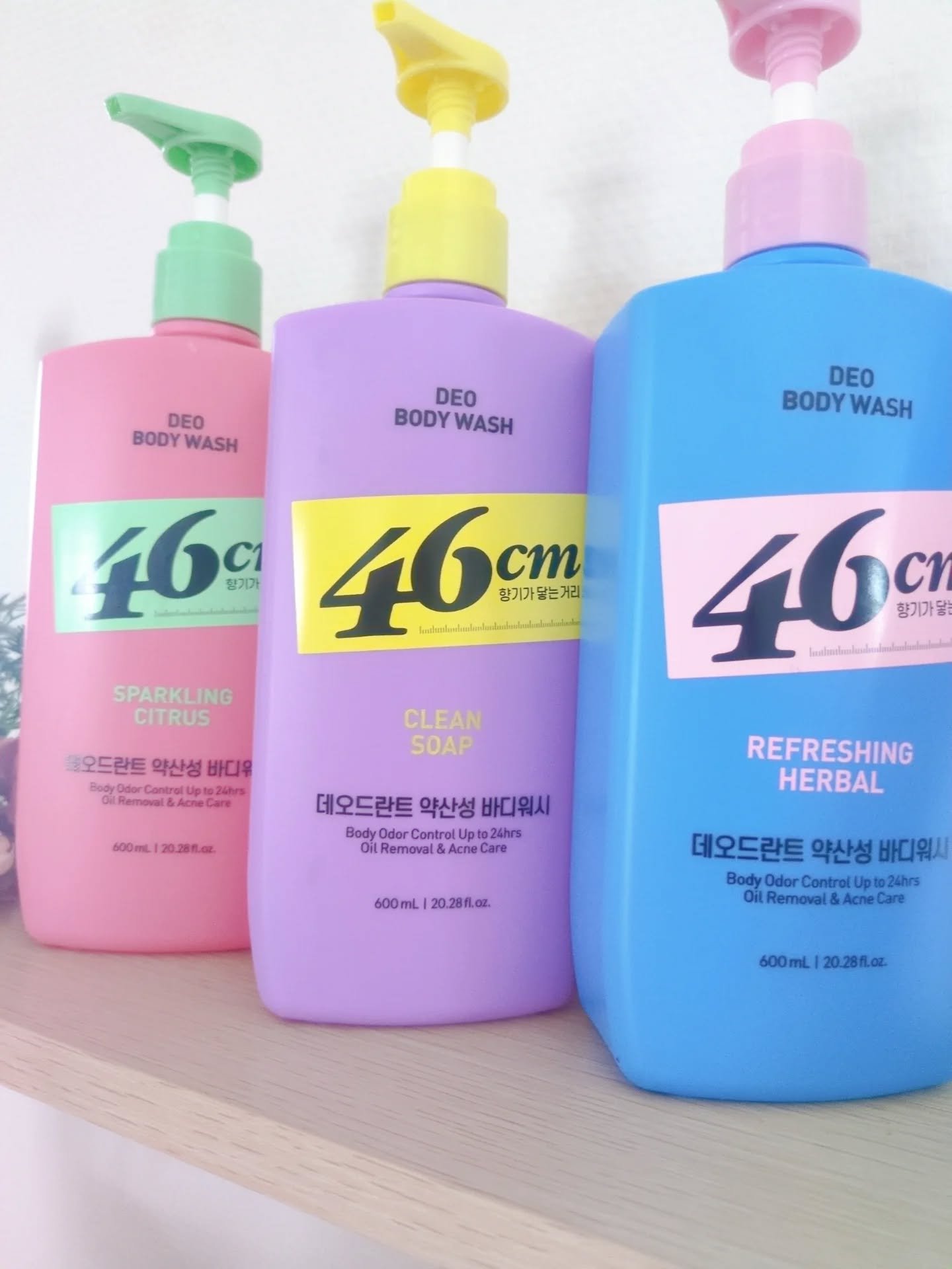 ボディウォッシュ　クリーンソープ/46cm/ボディソープを使ったクチコミ（3枚目）
