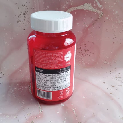 アップルサイダービネガーグミ/goli/健康サプリメントを使ったクチコミ(2枚目)