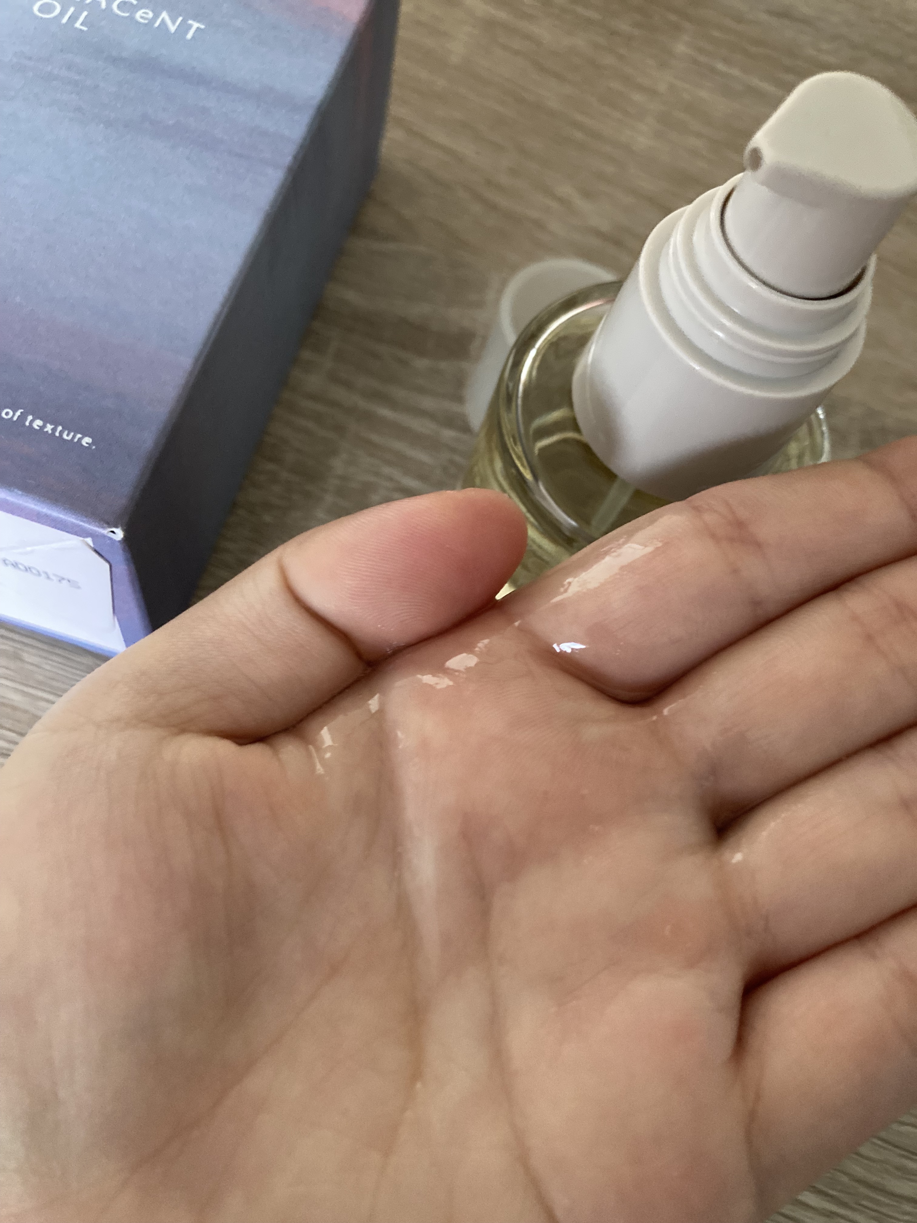 ピアセントオイル 02S/クロニー/ヘアオイルを使ったクチコミ（3枚目）