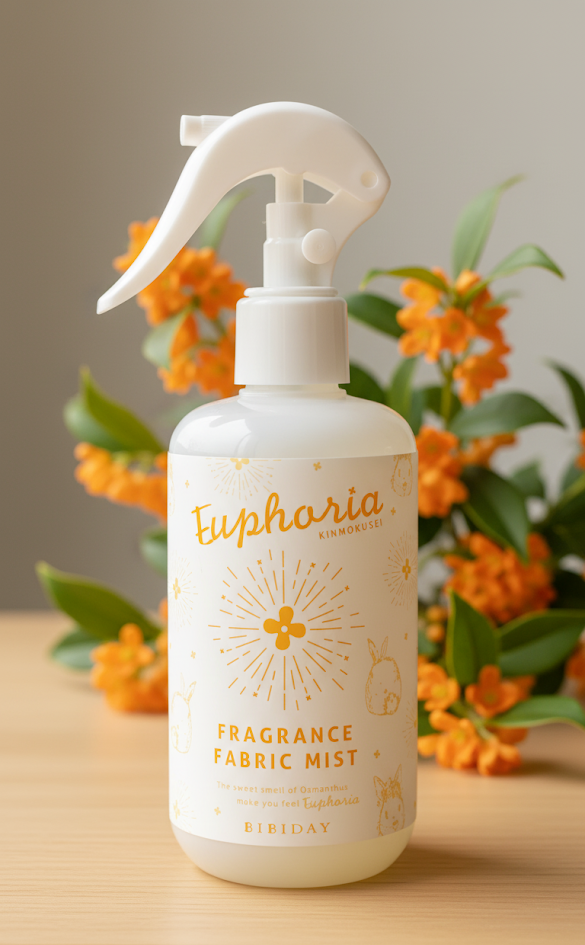ユーフォリア・キンモクセイファブリックミスト/BIBIDAY/ファブリックミストを使ったクチコミ(3枚目)