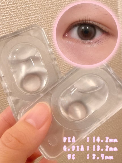 マリナシリーズ	/LENSSIS/カラーコンタクトレンズを使ったクチコミ(2枚目)