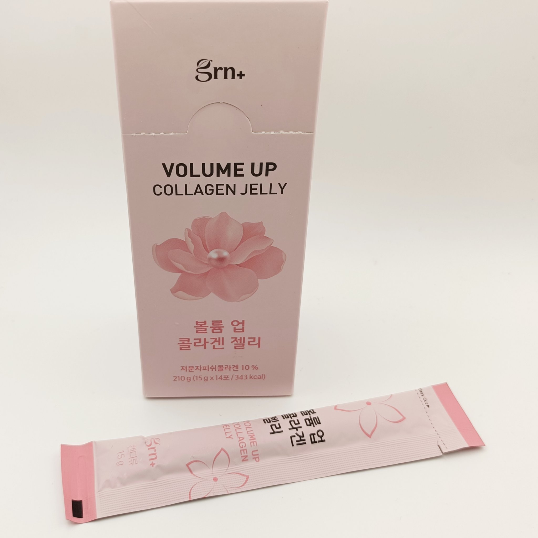 ボリュームアップコラーゲンゼリー/grn+/美容サプリメントを使ったクチコミ（3枚目）