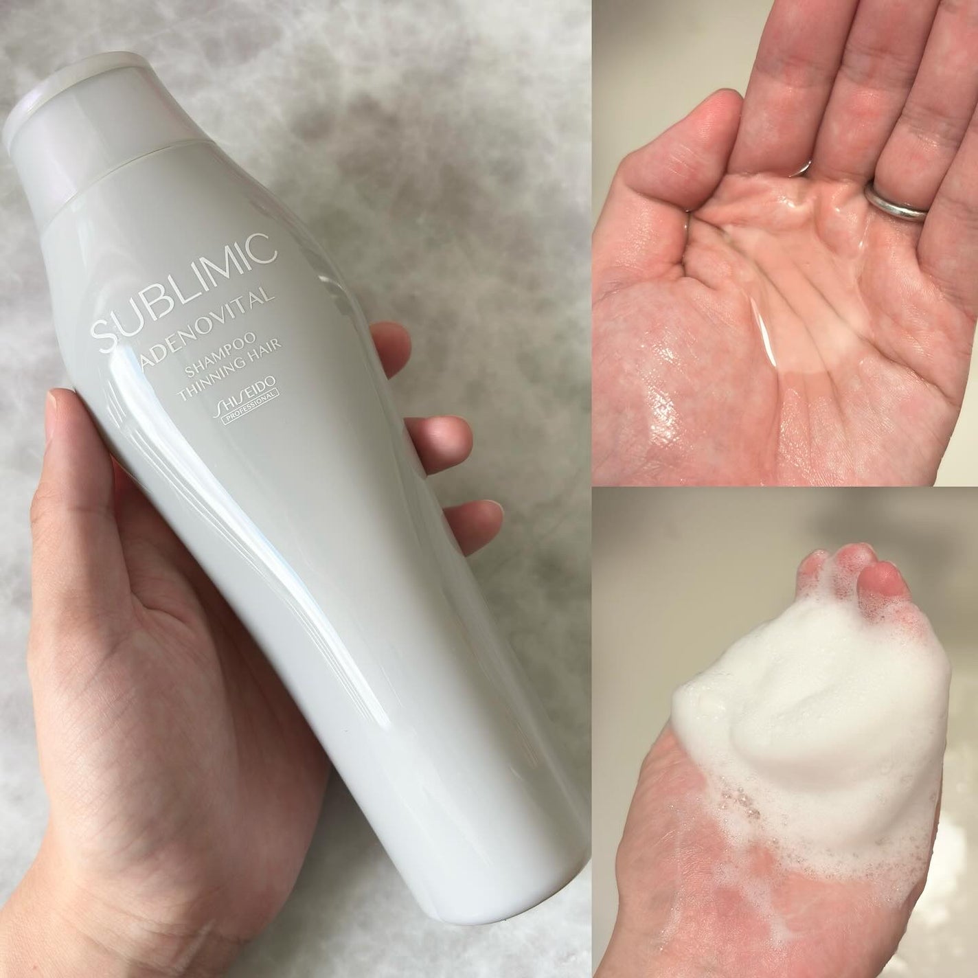 アデノバイタル シャンプー/サブリミック/サロンシャンプーを使ったクチコミ(2枚目)