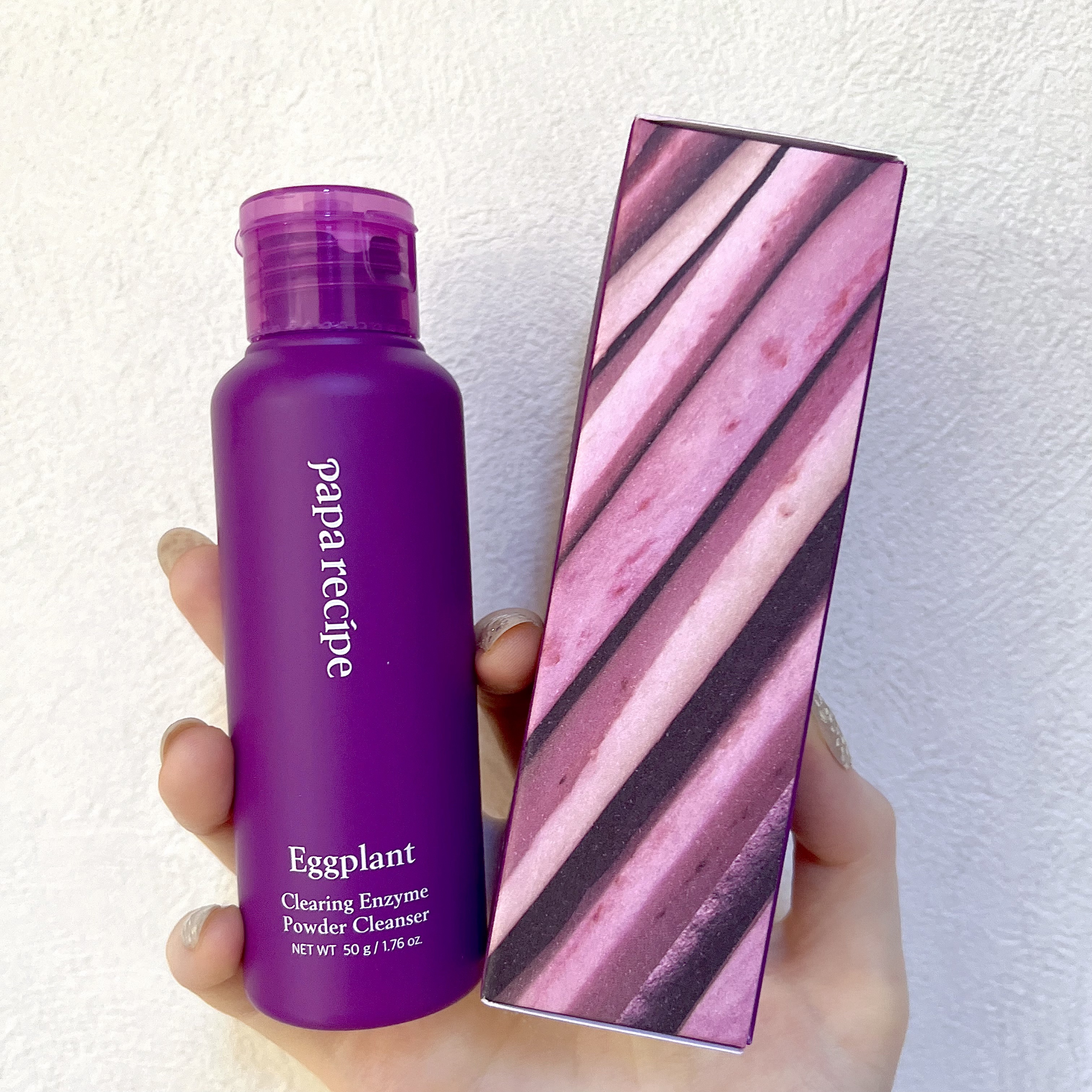 ナスクリアリング酵素洗顔パウダー/PAPA RECIPE/洗顔パウダーを使ったクチコミ（3枚目）