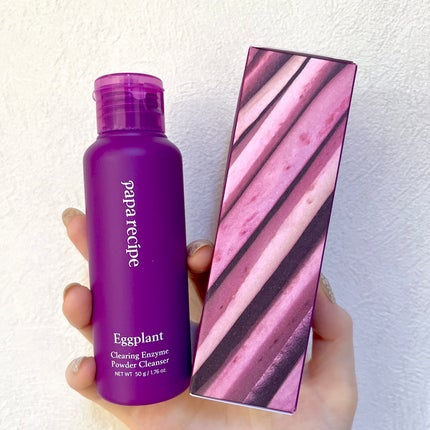 ナスクリアリング酵素洗顔パウダー/PAPA RECIPE/洗顔パウダーを使ったクチコミ(3枚目)