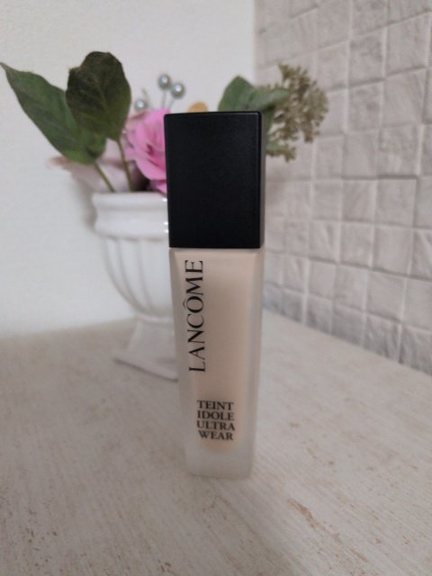 タンイドル ウルトラ ウェア リキッド N/LANCOME/リキッドファンデーションを使ったクチコミ（1枚目）