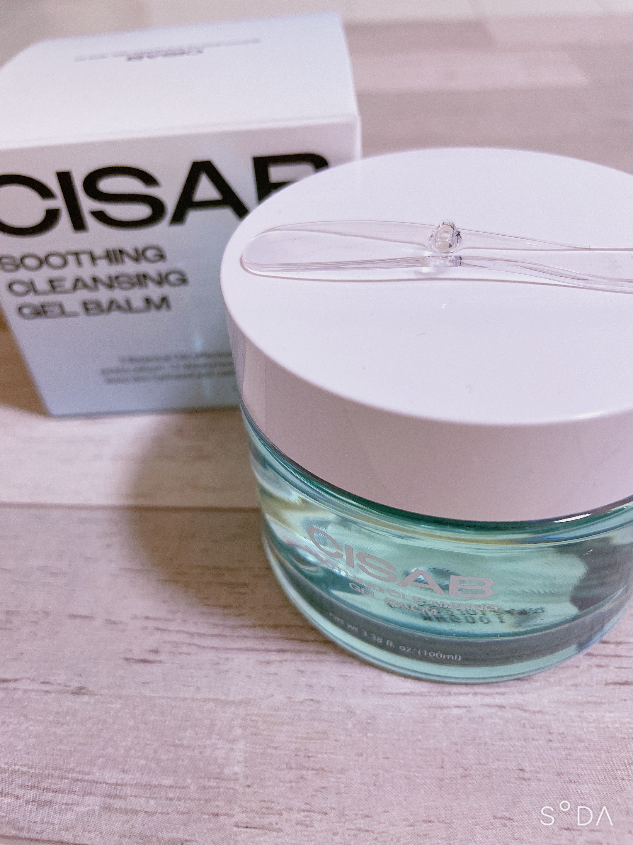 スージングクレンジングジェルバーム/CISAB/クレンジングジェルを使ったクチコミ（1枚目）