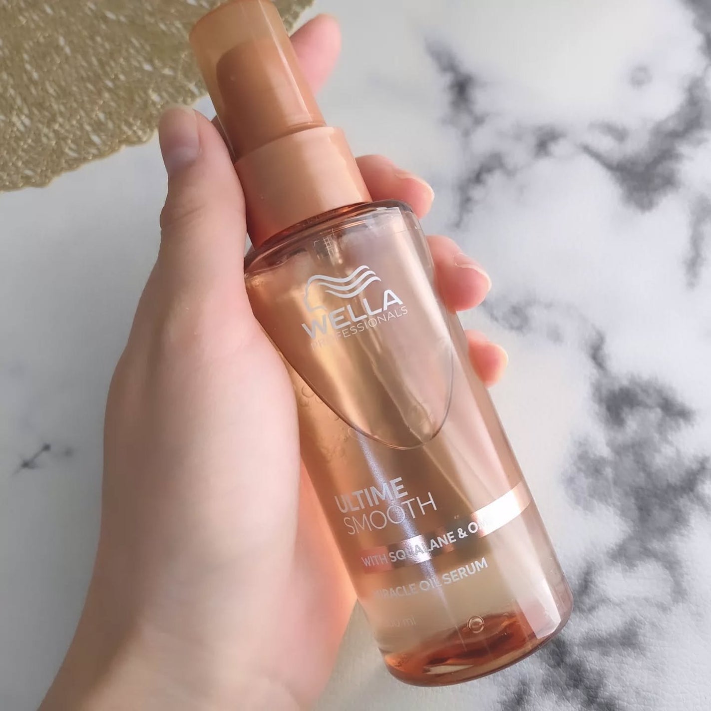 アルタイム スムース ミラクルオイルセラム/ウエラ/ヘアオイルを使ったクチコミ(3枚目)