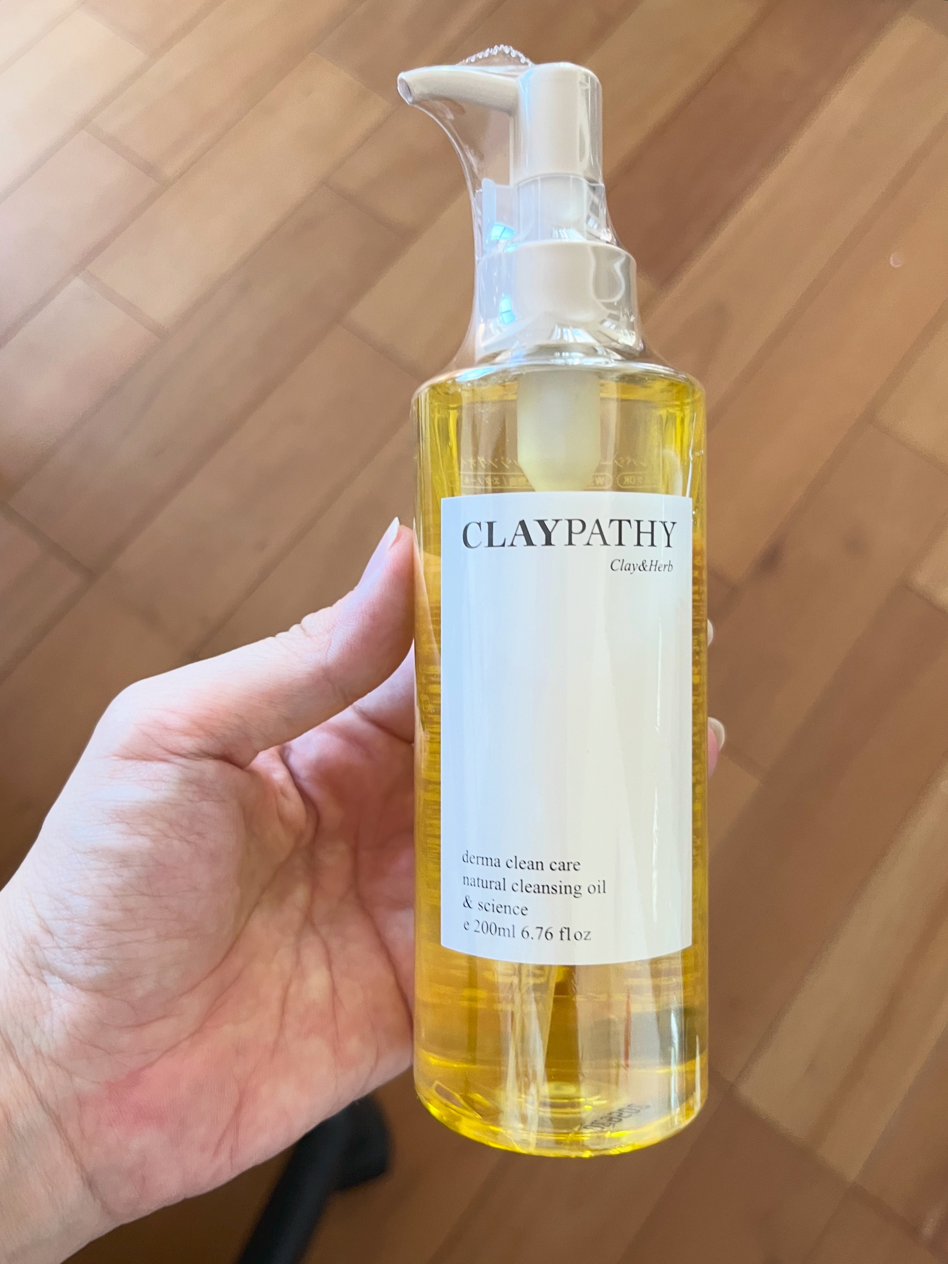 クレンジングオイル/CLAYPATHY/オイルクレンジングを使ったクチコミ（1枚目）