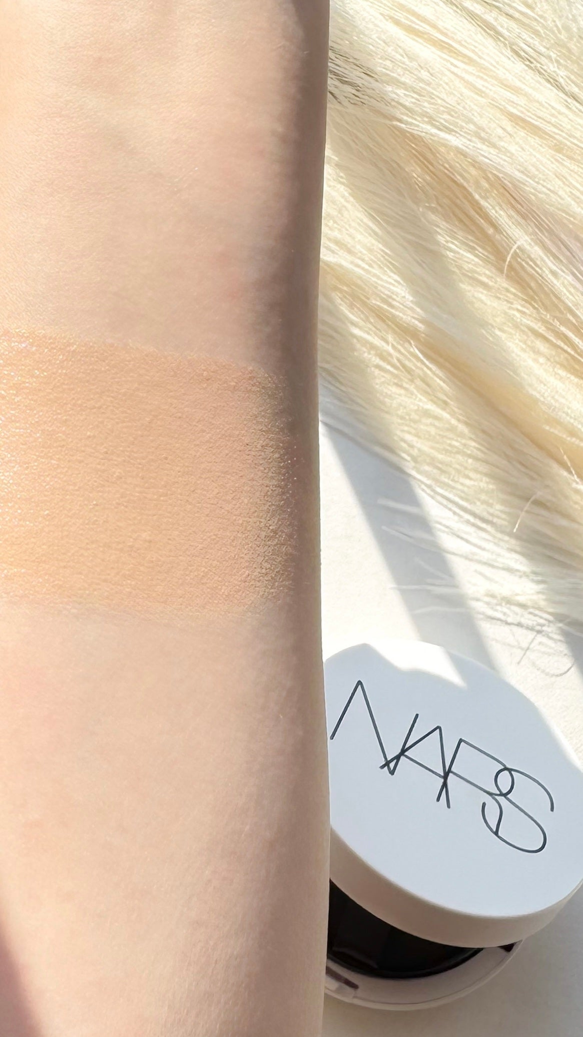 NARS ライトリフレクティング セラムクッション ファンデーション/NARS/クッションファンデーションを使ったクチコミ(4枚目)