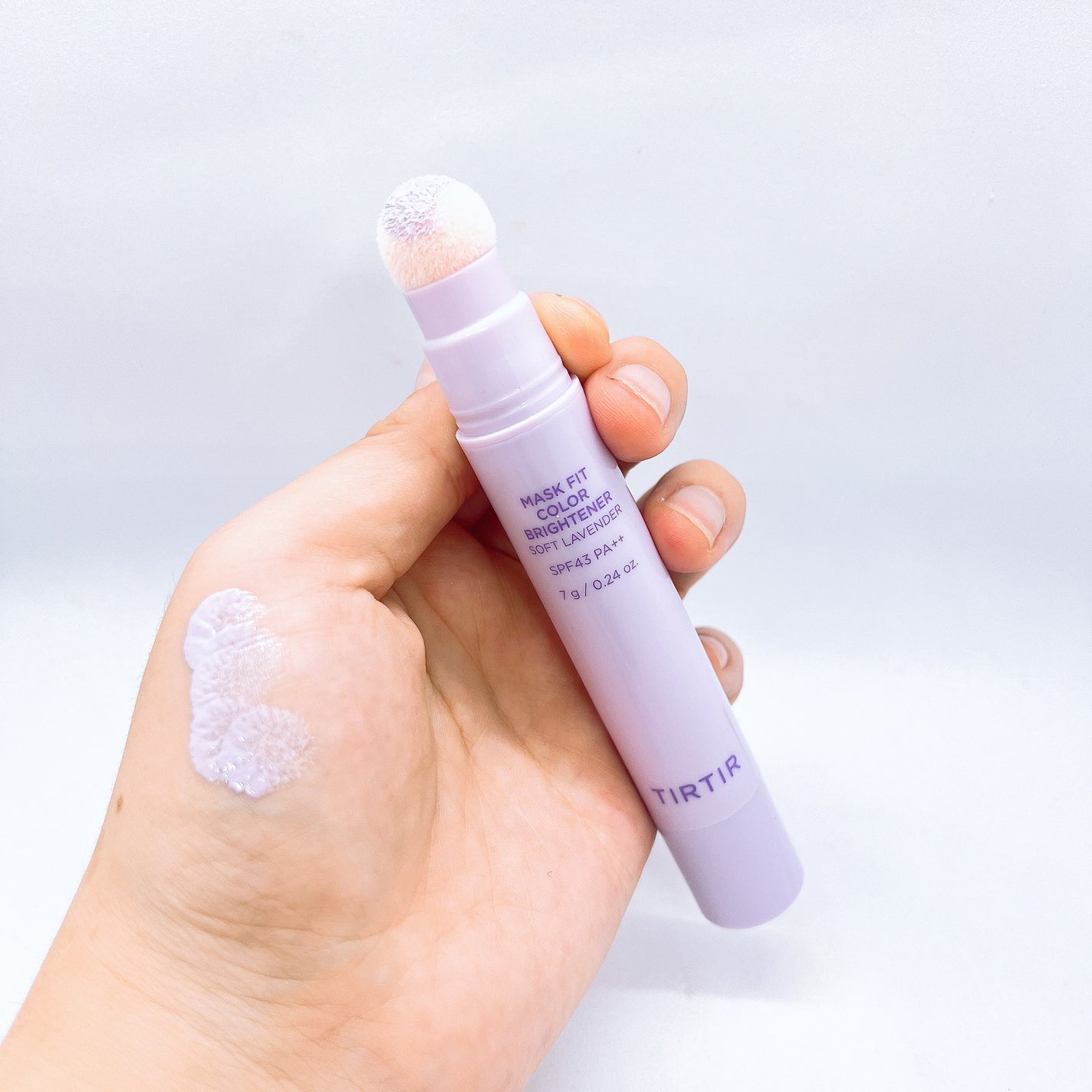 MASK FIT COLOR BRIGHTENER/TIRTIR(ティルティル)/スティックハイライトを使ったクチコミ(4枚目)