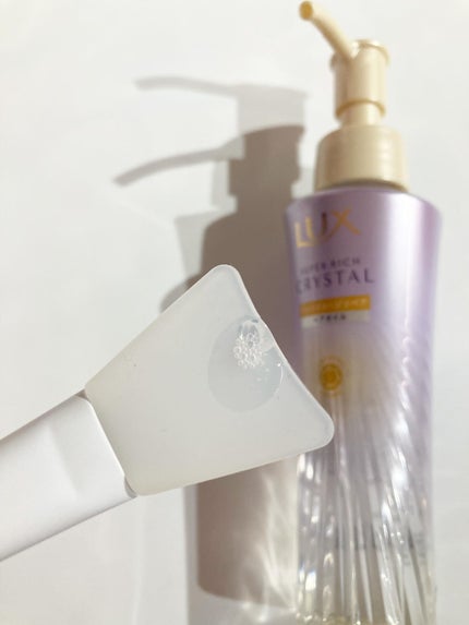 スーパーリッチクリスタル マルチダメージリペア シャンプー/トリートメント/LUX/市販シャンプーを使ったクチコミ(4枚目)