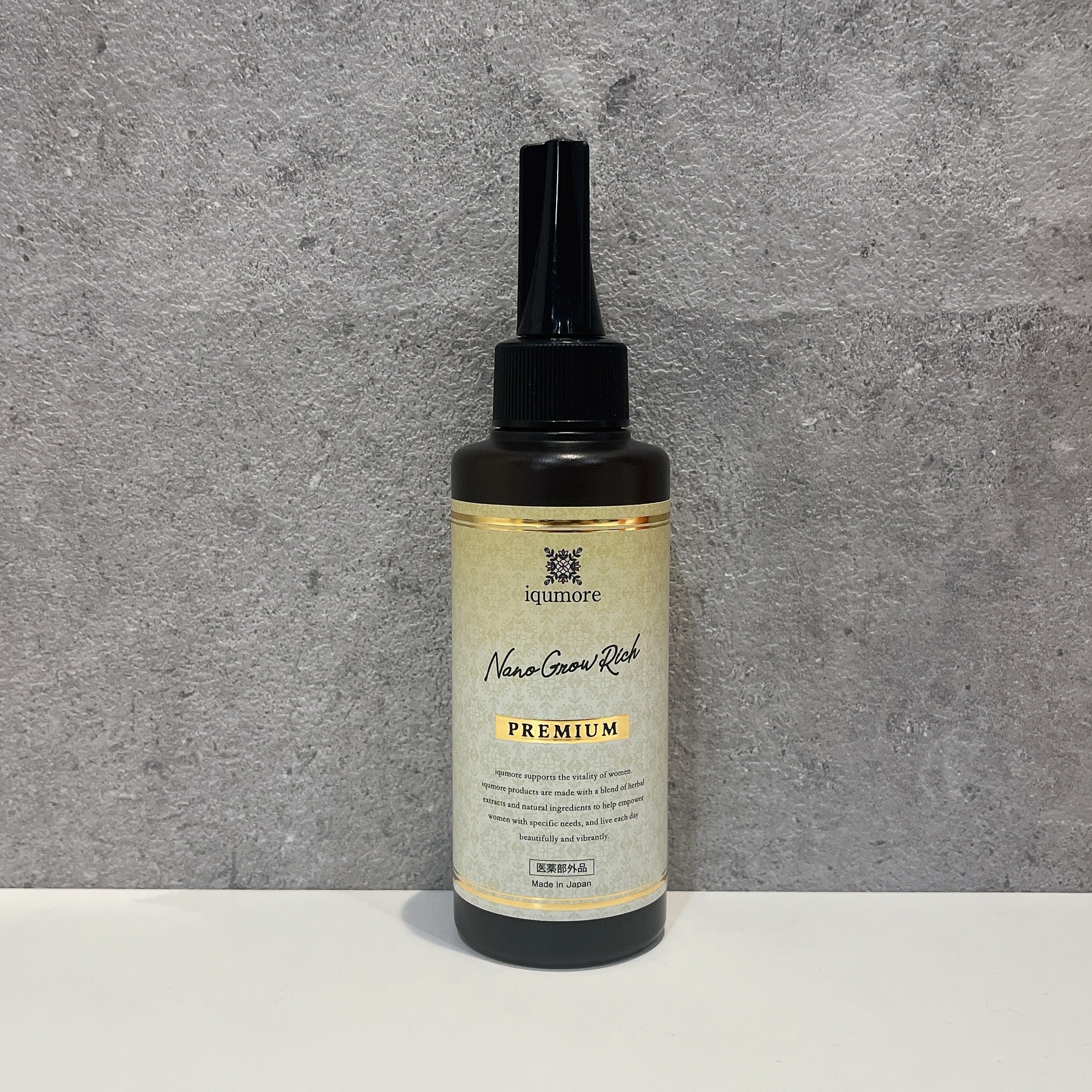 イクモアナノグロウリッチプレミアム/iqumore/頭皮ローションを使ったクチコミ（1枚目）