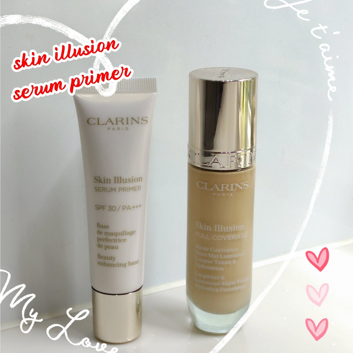 スキン イリュージョン フルカバレッジ ファンデーション/CLARINS/リキッドファンデーションを使ったクチコミ(1枚目)