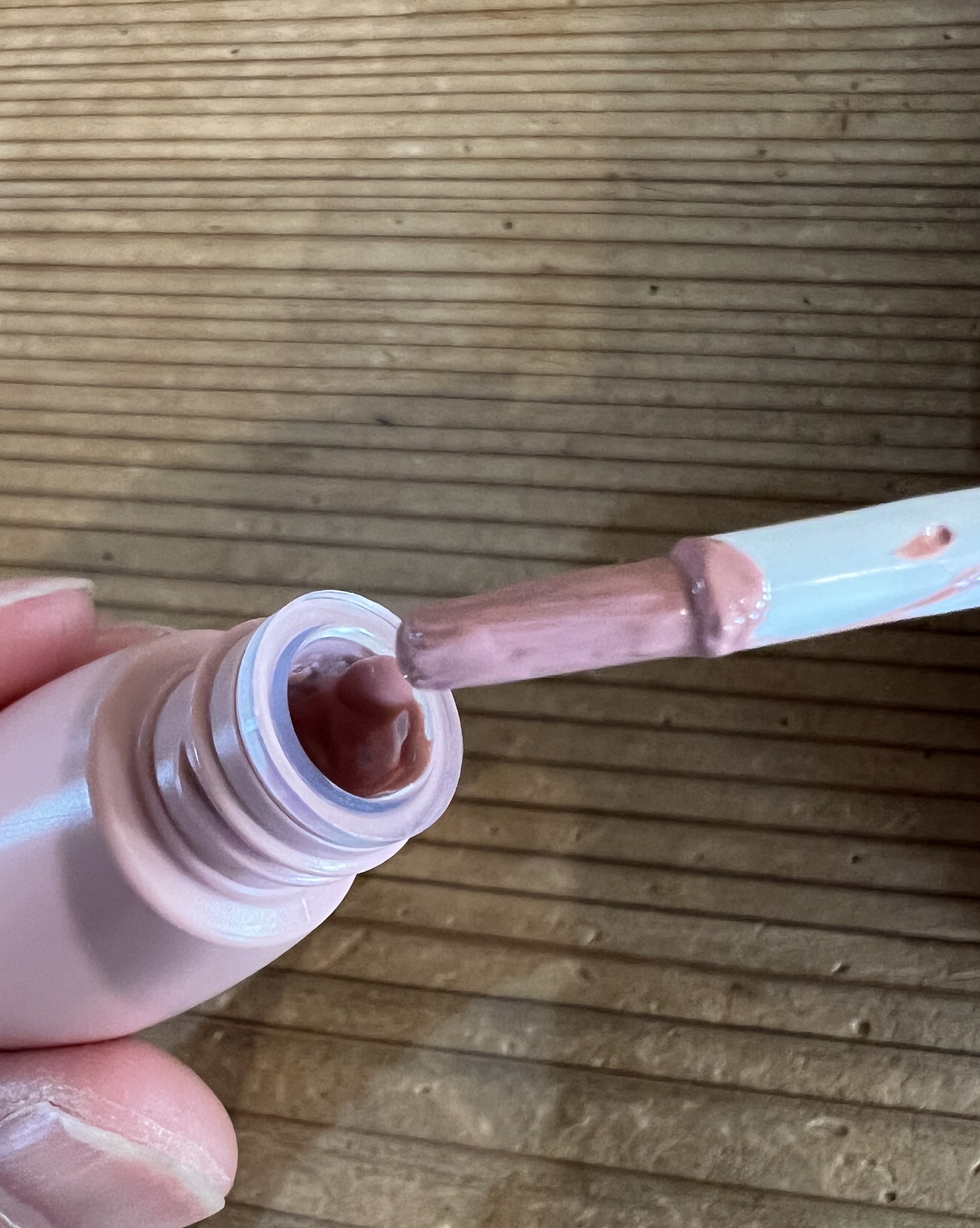 nake 全べチーク/nake/リキッドチークを使ったクチコミ（3枚目）