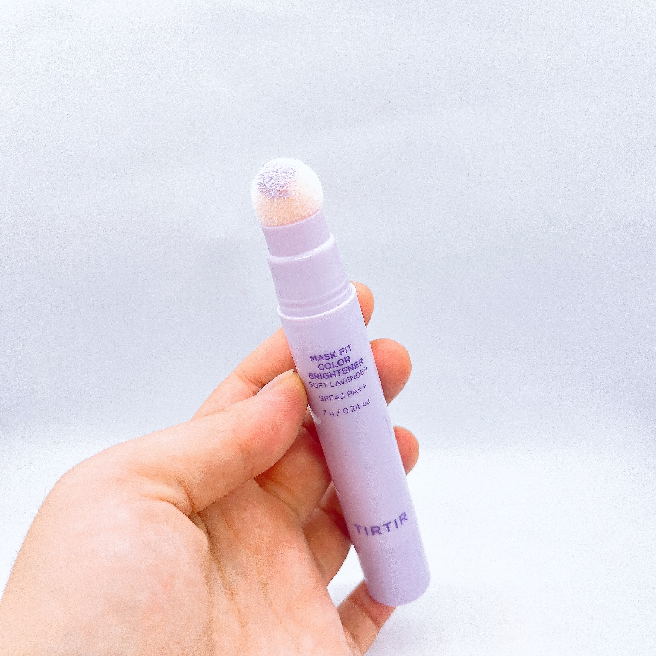 MASK FIT COLOR BRIGHTENER/TIRTIR(ティルティル)/スティックハイライトを使ったクチコミ（3枚目）