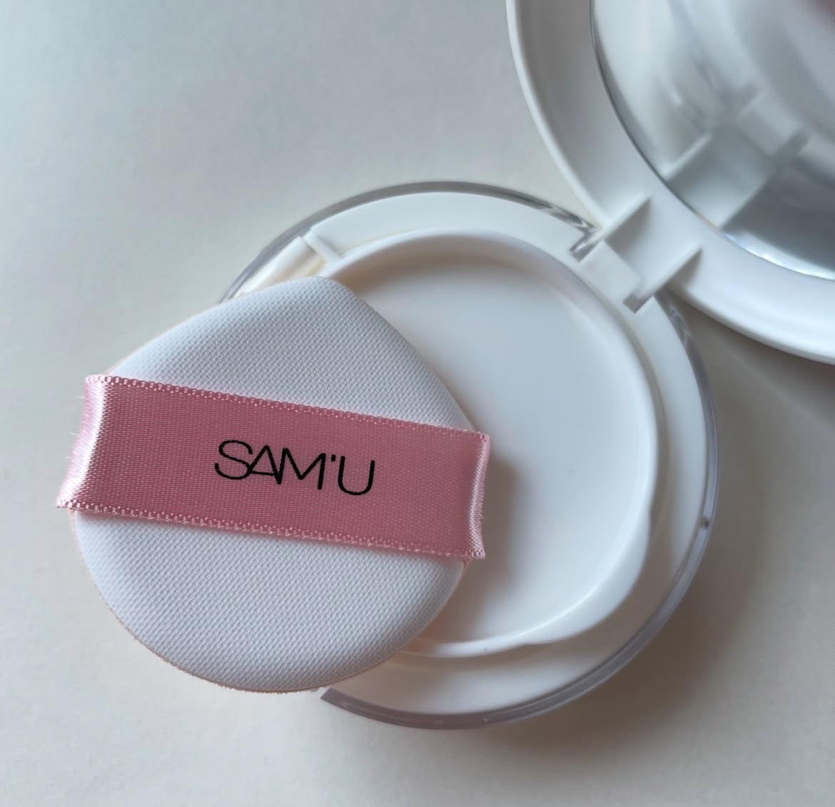 センシティブピュア＆ピュアクッション 21号 ピュア/SAM'U/クッションファンデーションを使ったクチコミ（3枚目）