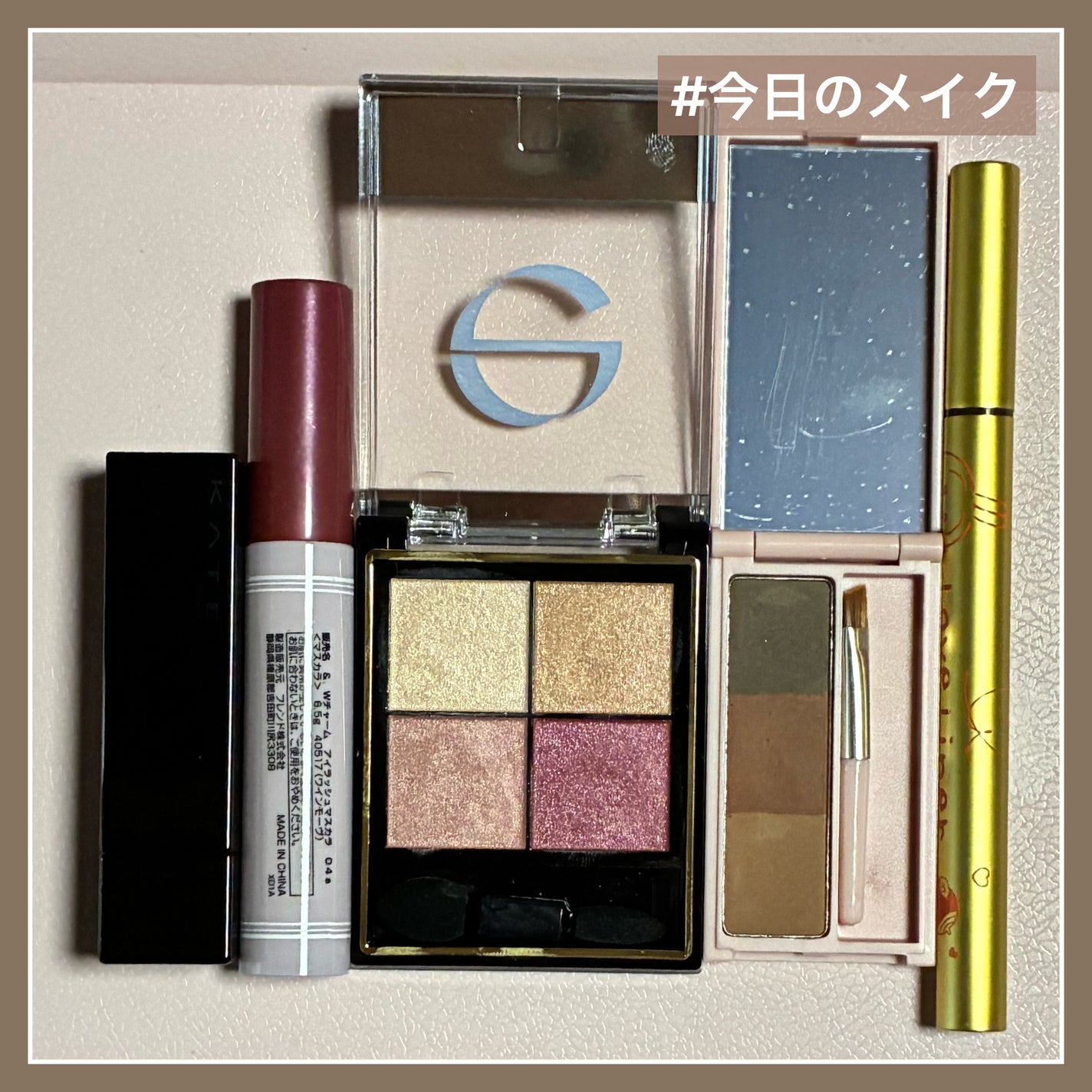 リアルクローズシャドウ/excel/アイシャドウパレットを使ったクチコミ(1枚目)