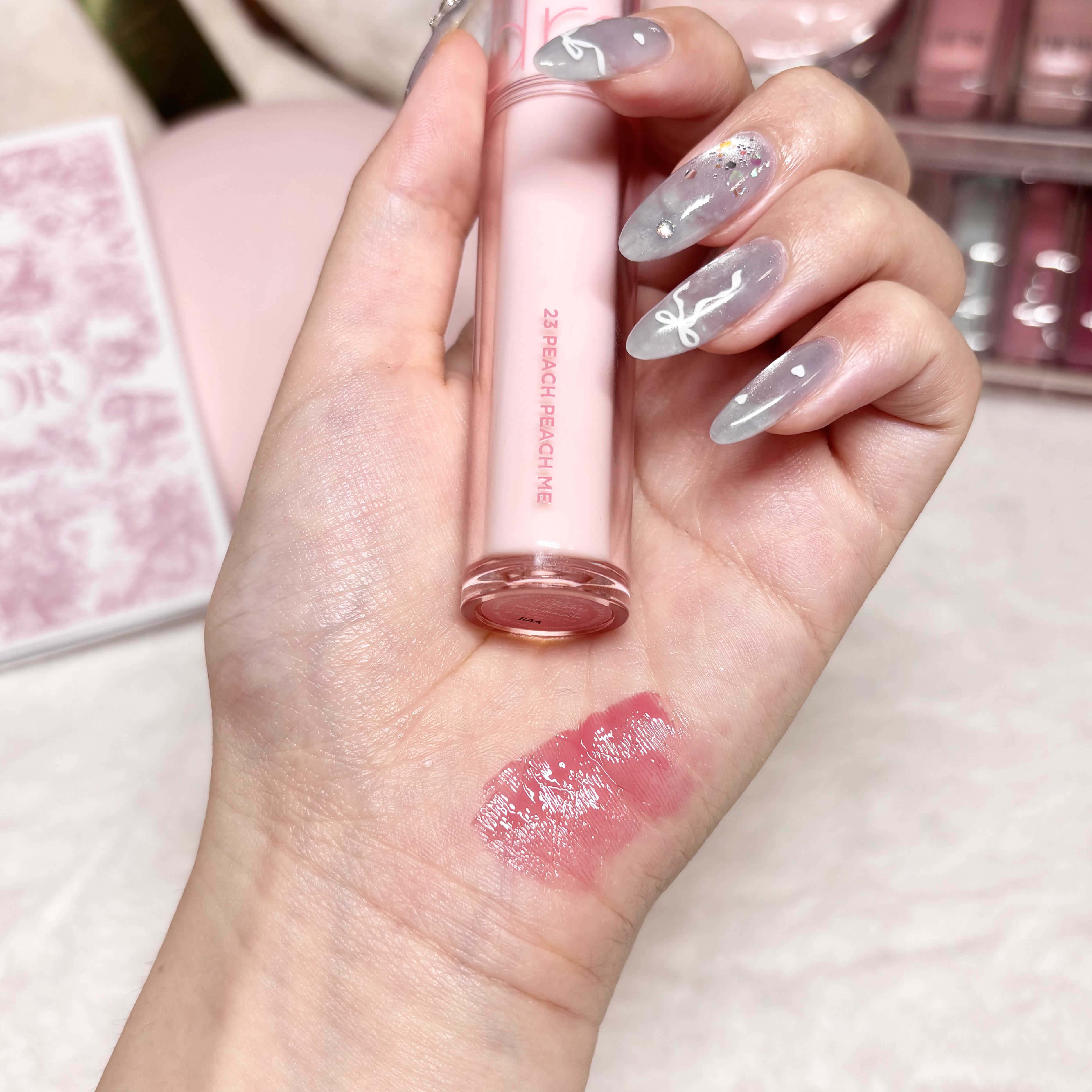 ザ ジューシーラスティングティント/rom&nd/リップティントを使ったクチコミ（1枚目）