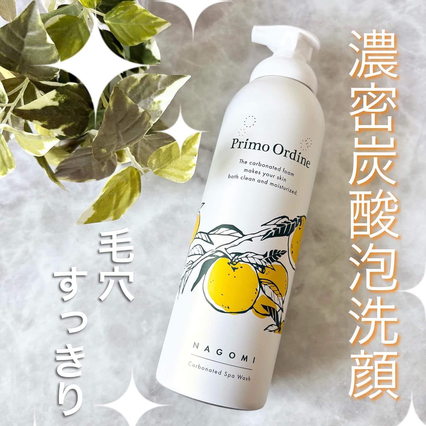 なごみ炭酸スパウォッシュ/プリモディーネ/泡洗顔を使ったクチコミ（1枚目）