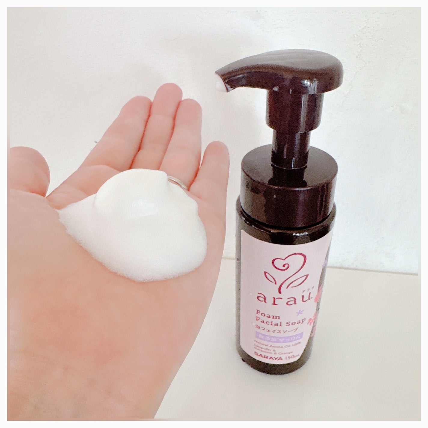 arau.(アラウ.) 泡フェイスソープ/arau.(アラウ)/泡洗顔を使ったクチコミ(2枚目)