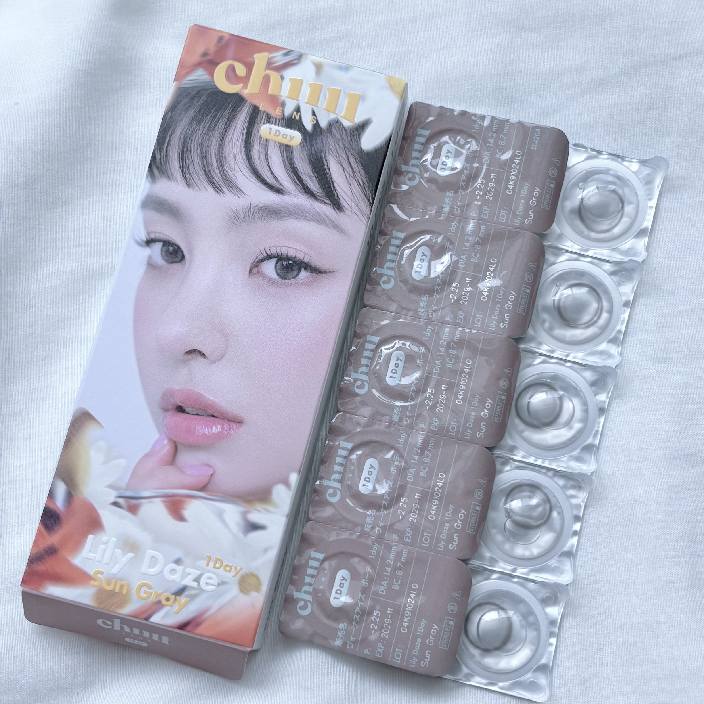 Lily Daze/chuu LENS/ワンデー（１DAY）カラコンを使ったクチコミ（3枚目）