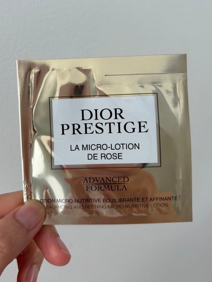 プレステージ ローション ド ローズ/Dior/化粧水を使ったクチコミ(1枚目)