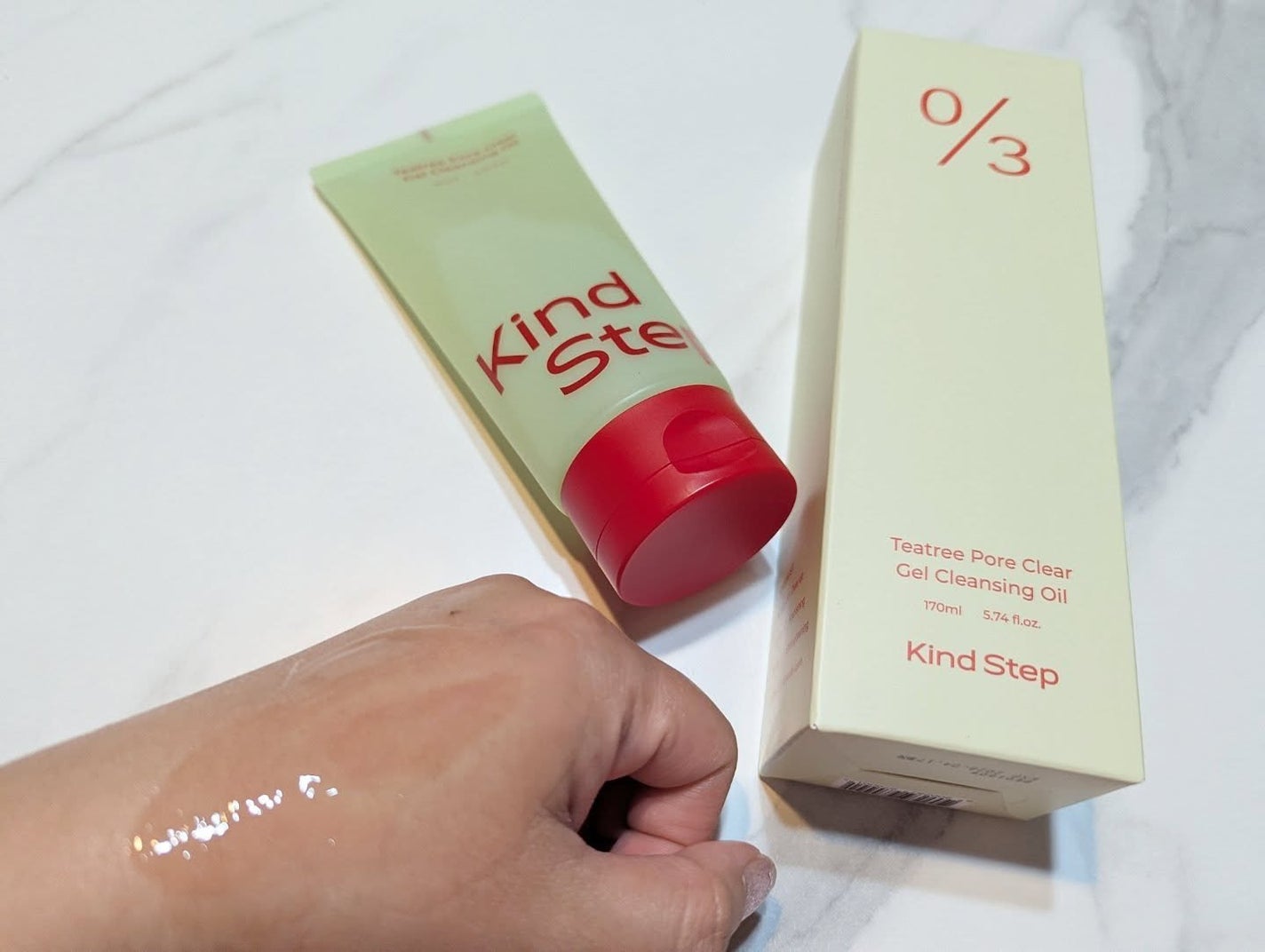 ありがとうこ on LIPS 「KindStepティーツリージェルクレンジングオイルしっとりと..」(3枚目)