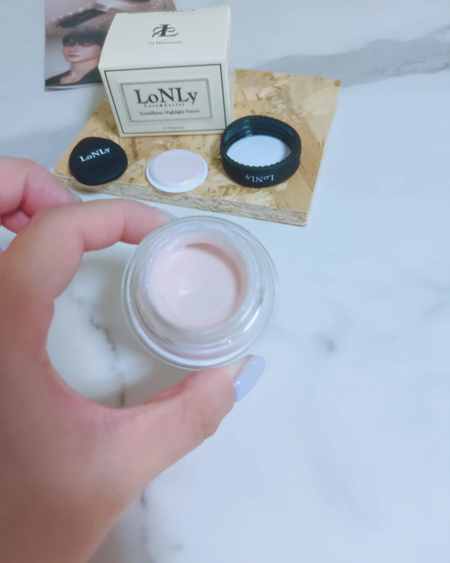 LoNLy  シンティランテハイライトセラム /LoNLy /リキッドハイライトを使ったクチコミ（3枚目）