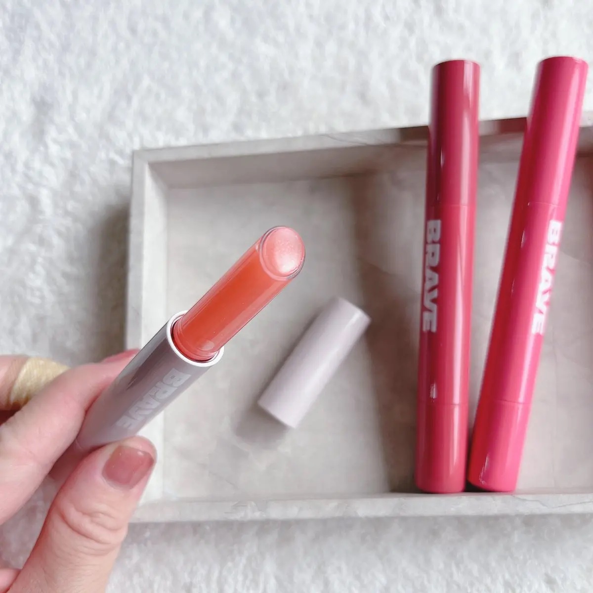 メルティングリップスウィート/BRAYE/口紅を使ったクチコミ（2枚目）