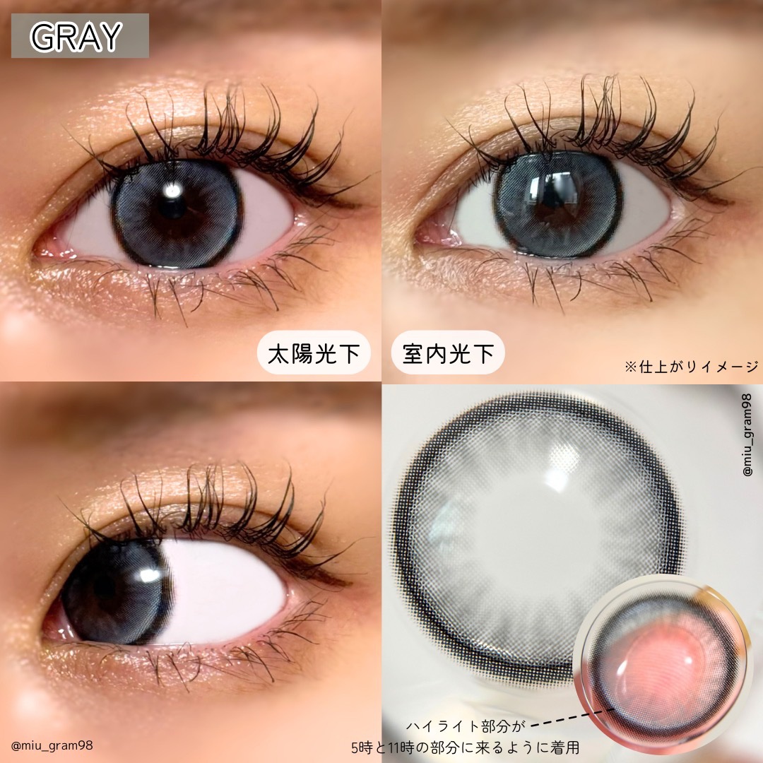 secret tint/OLENS/１ヶ月（１MONTH）カラコンを使ったクチコミ（3枚目）