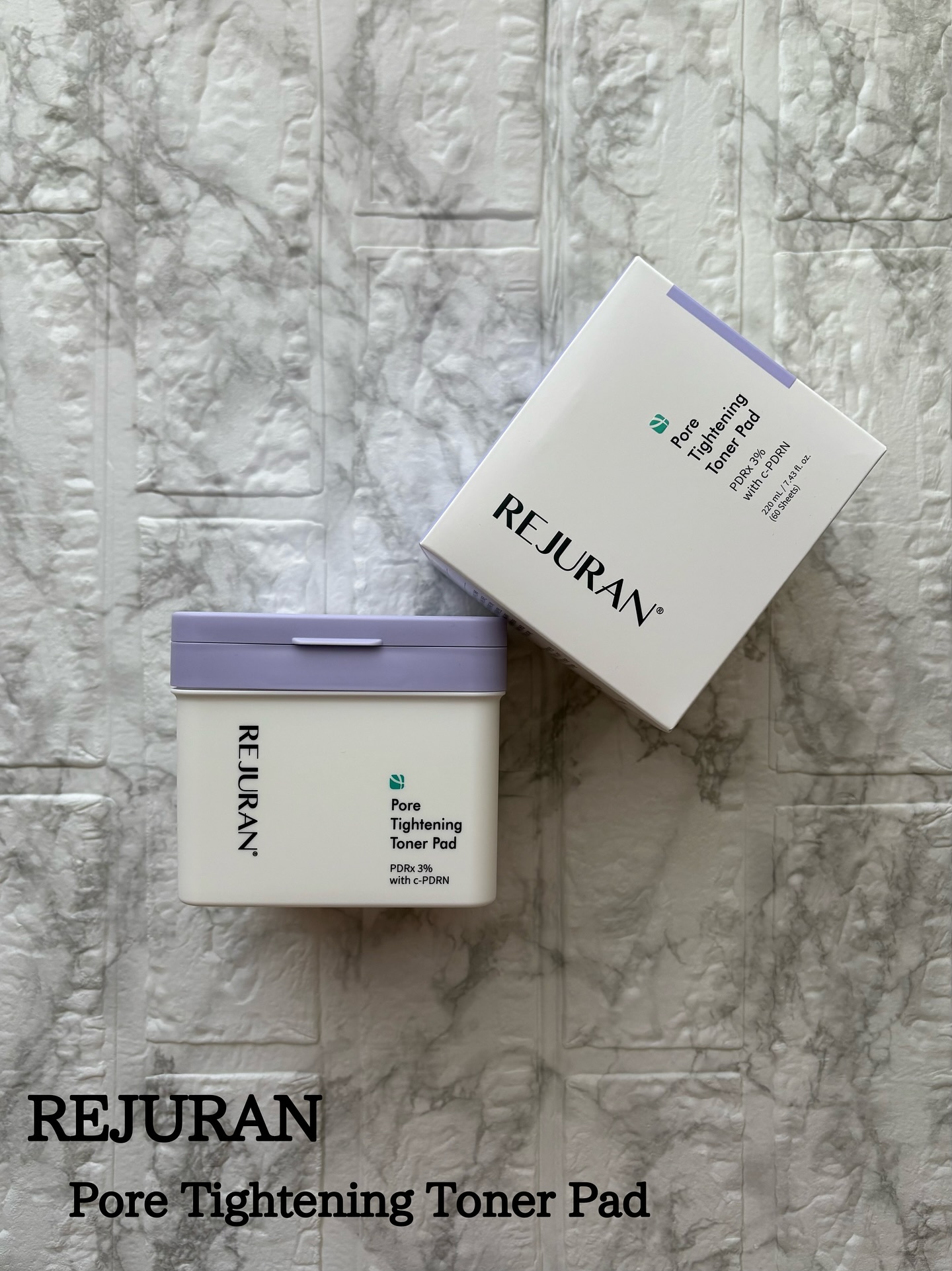 REJURAN ポアタイトニングトナーパッド 60枚入/REJURAN COSMETICS/トナーパッドを使ったクチコミ（1枚目）