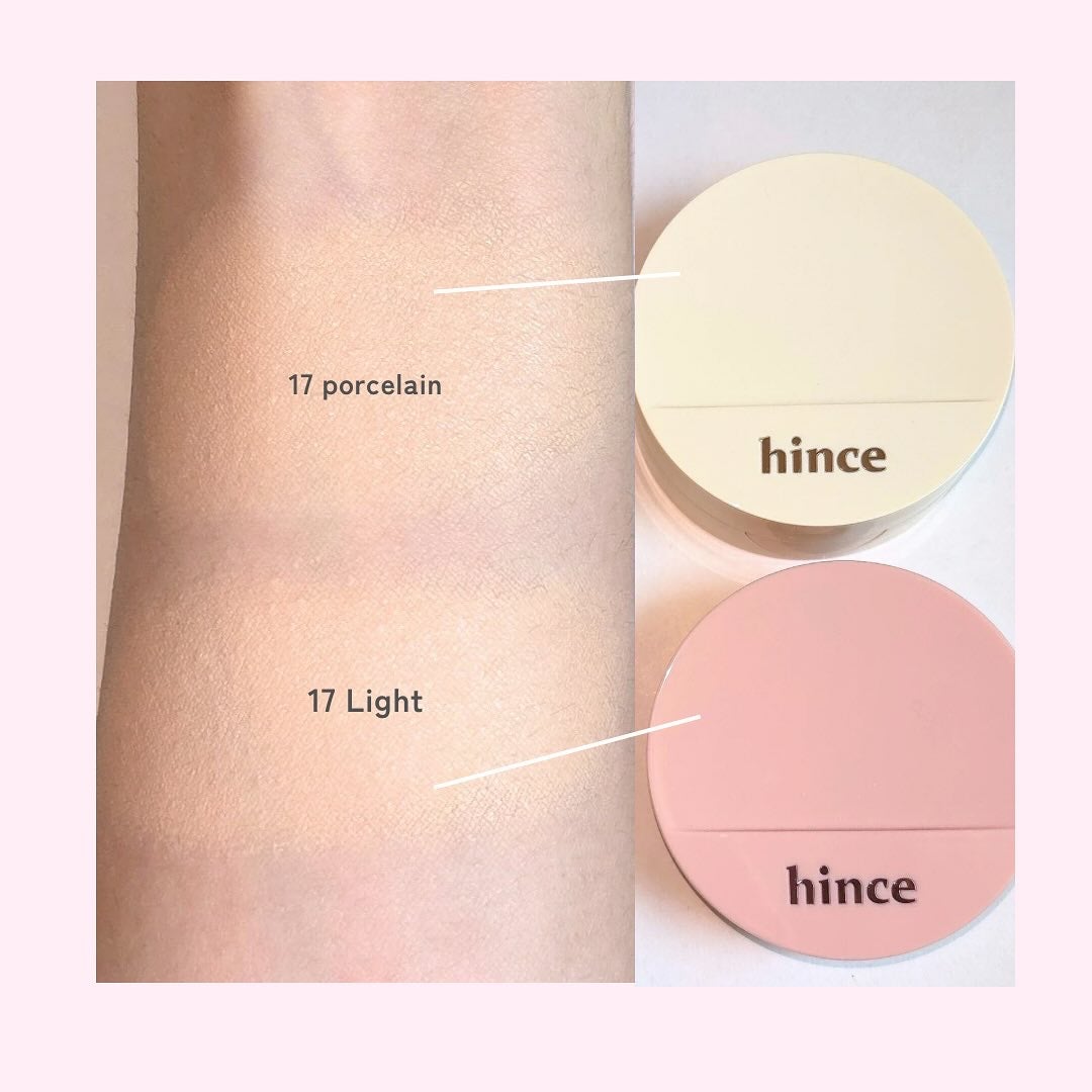 みん/韓国コスメ on LIPS 「hinceクッション2種比較🧡☑︎セカンドスキングロウクッショ..」(3枚目)
