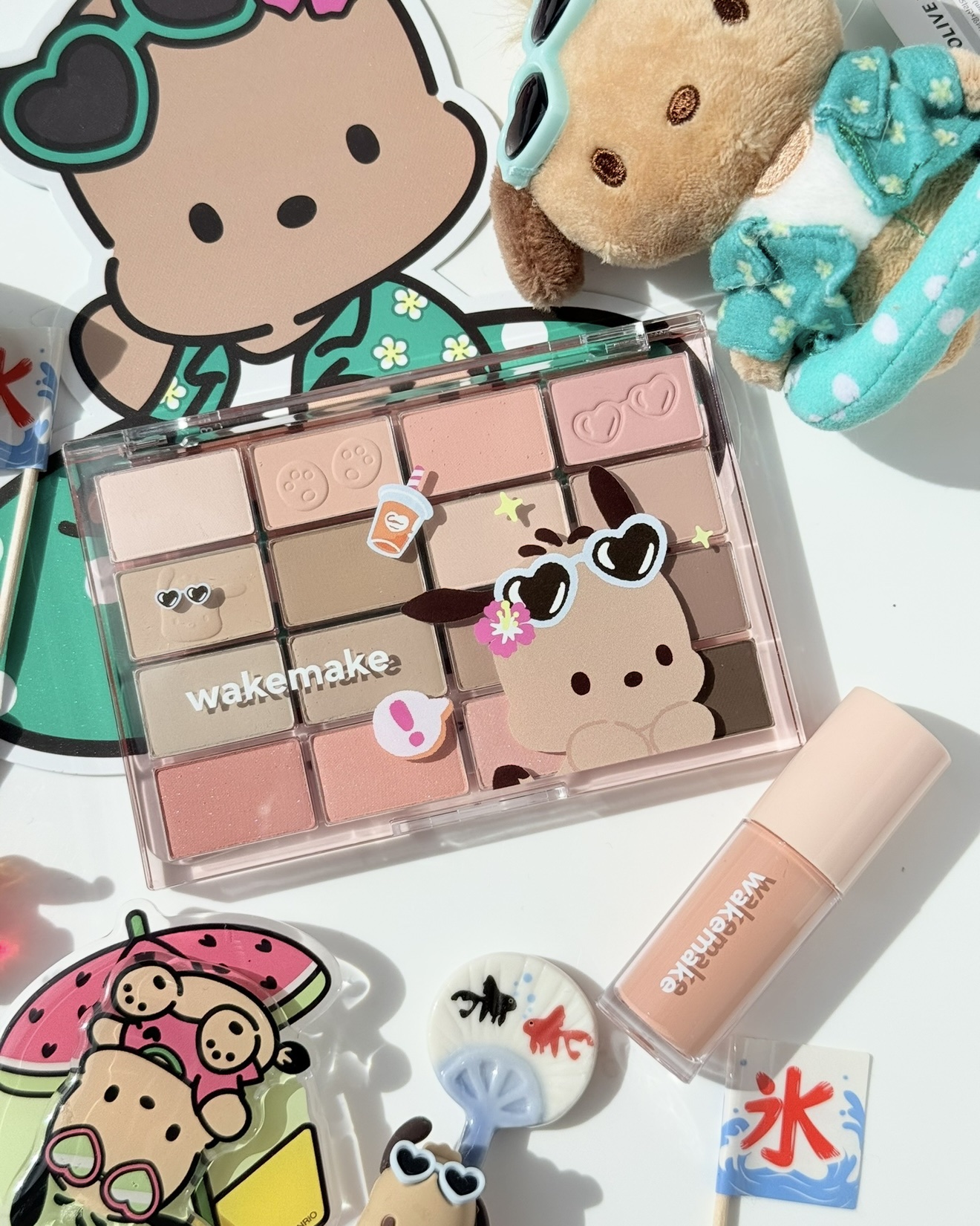 ソフトブラーリングアイパレット/wakemake/アイシャドウパレットを使ったクチコミ（3枚目）