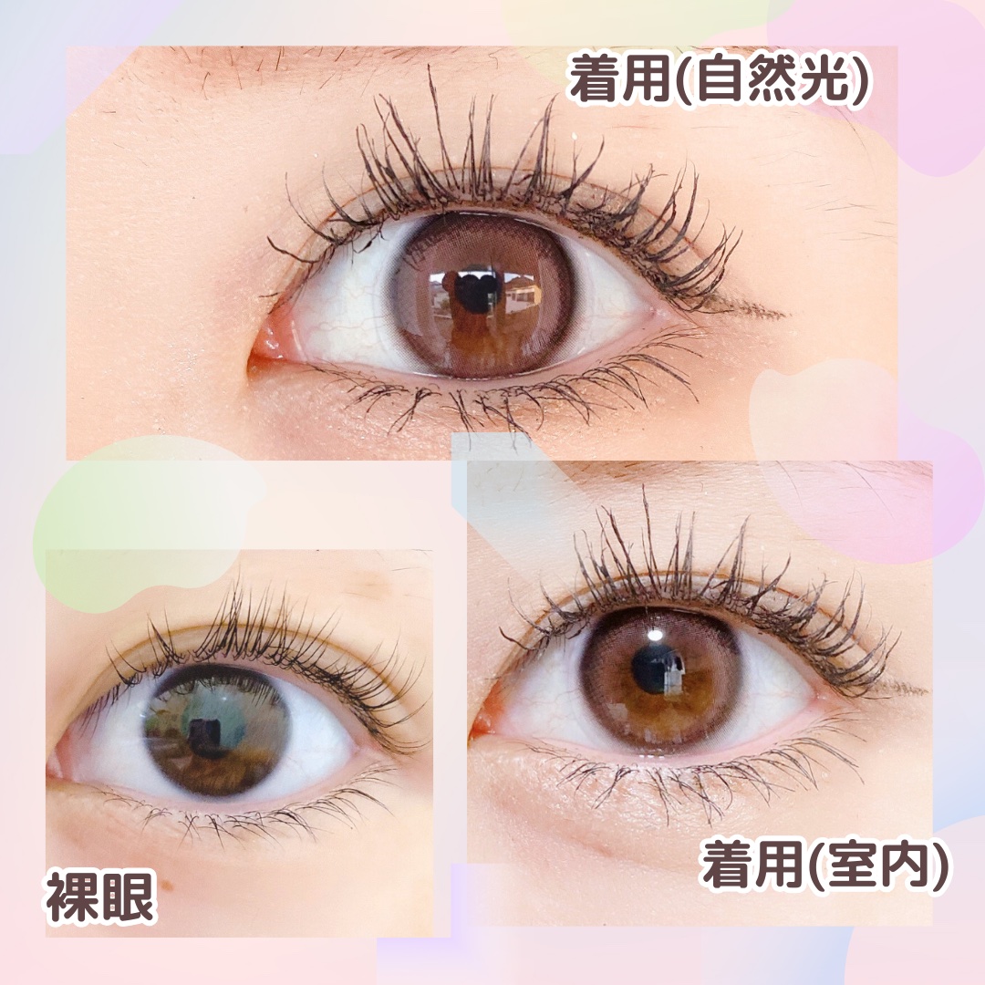 LENSSIS マリナシリーズ	のクチコミ「LENSSIS様より
1monthカラコン
マリナアッシュピンクのカラーをいただきました♡

.....」（2枚目）