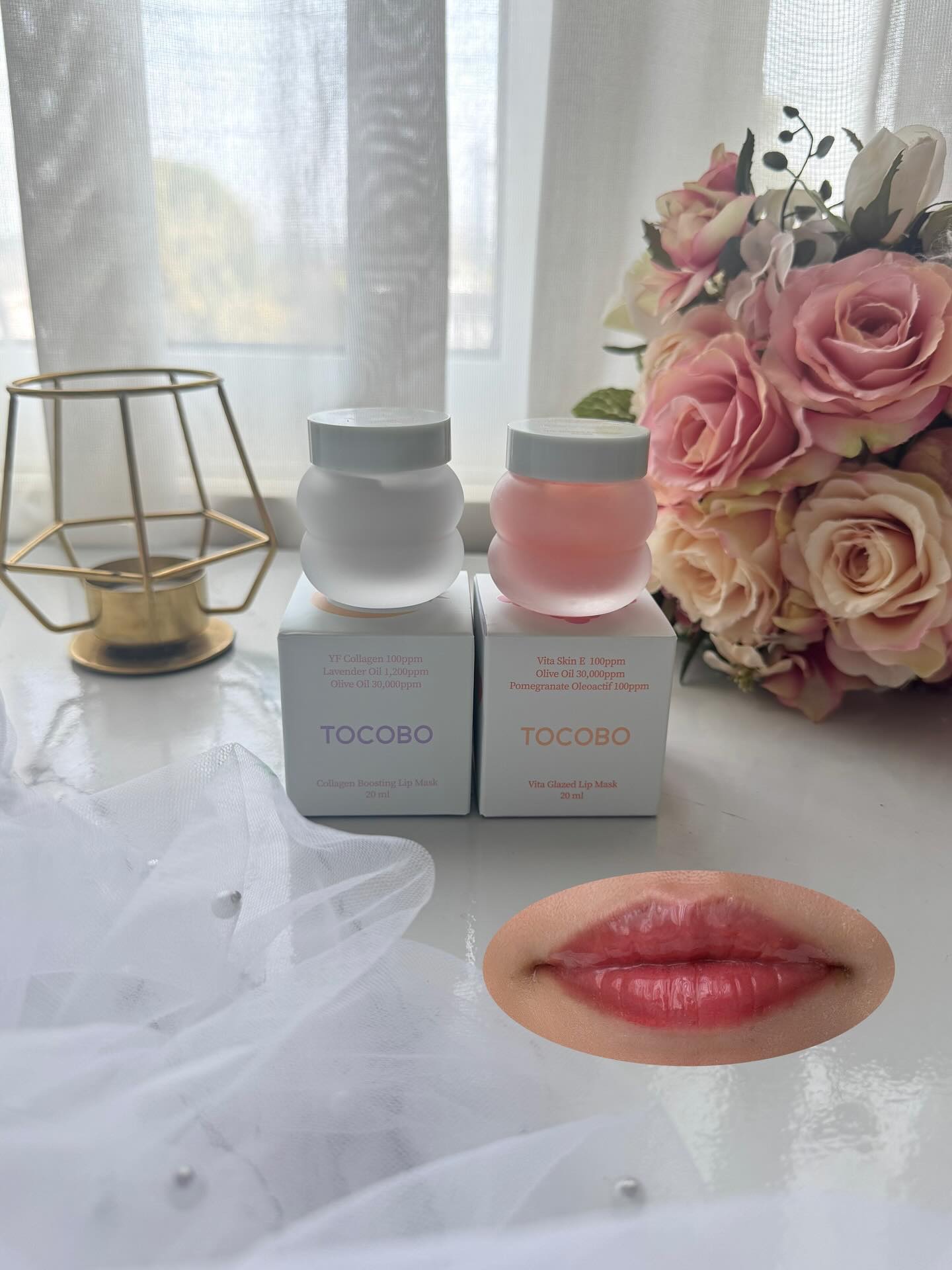 ビタグレーズドリップマスク/TOCOBO/リップマスクを使ったクチコミ（1枚目）