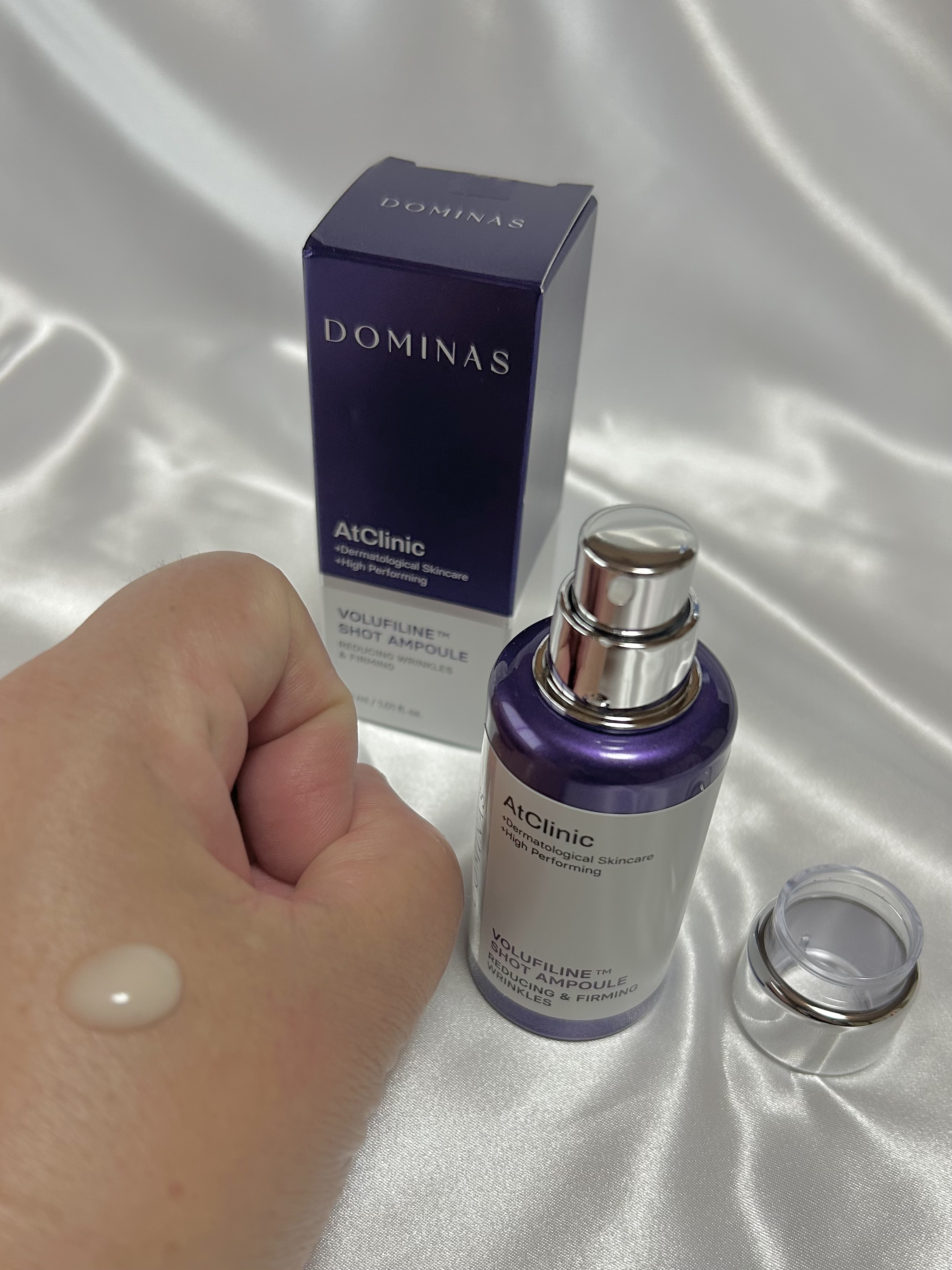 アットクリニック ボルフィリン リンクルショット アンプル/DOMINAS/美容液を使ったクチコミ（2枚目）