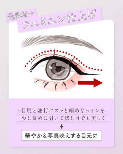 スキルレスライナー/LUMIURGLAS/リキッドアイライナーを使ったクチコミ(5枚目)