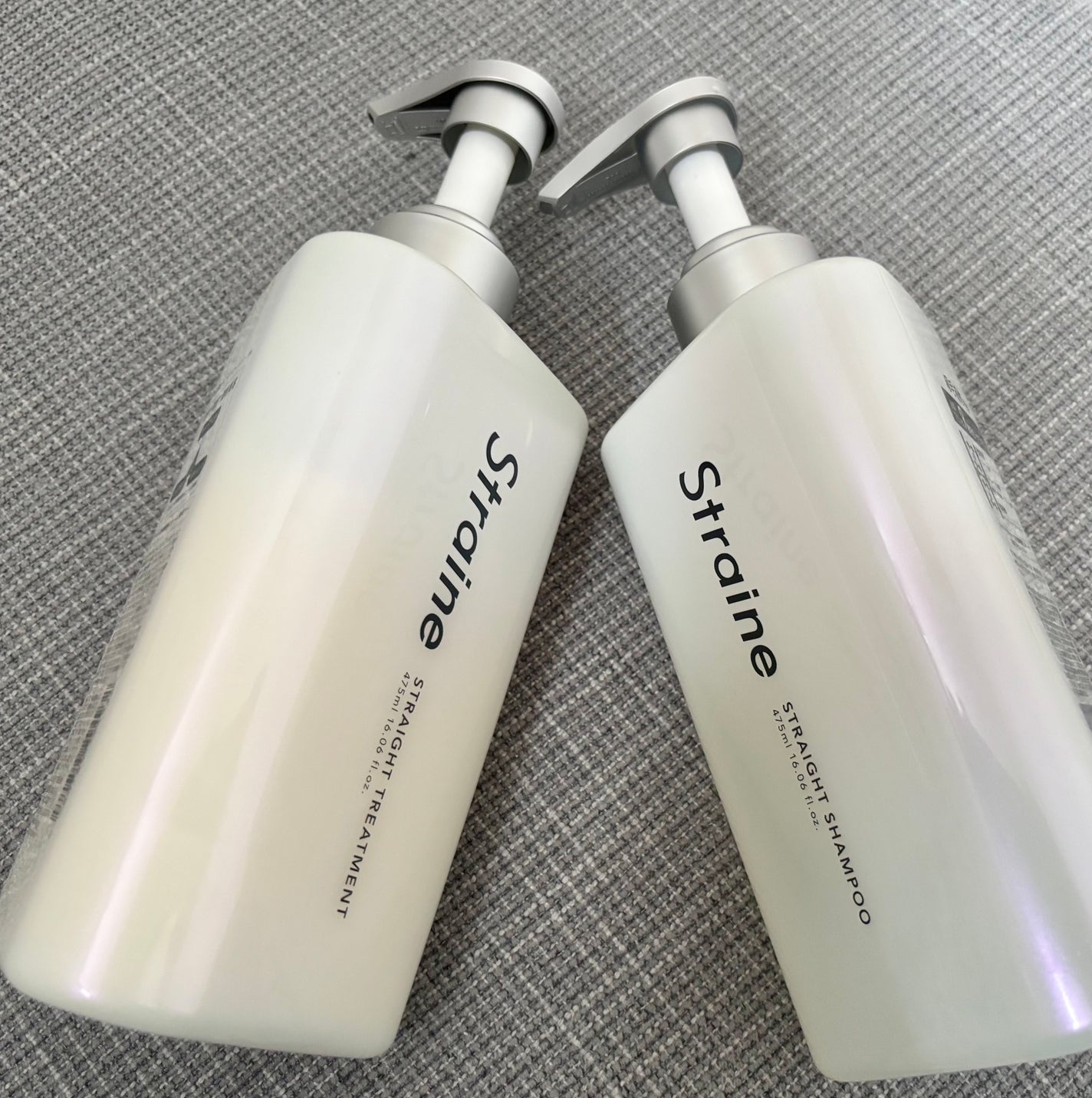 ストレートシャンプー/ストレートトリートメント ホワイトブロッサムの香り/Straine/市販シャンプーを使ったクチコミ(1枚目)