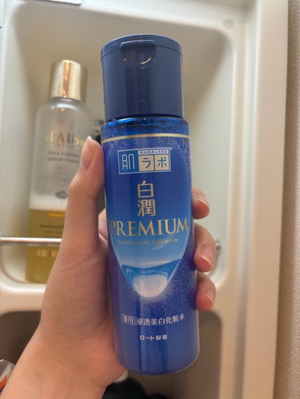 白潤プレミアム薬用浸透美白化粧水/肌ラボ/化粧水を使ったクチコミ(1枚目)