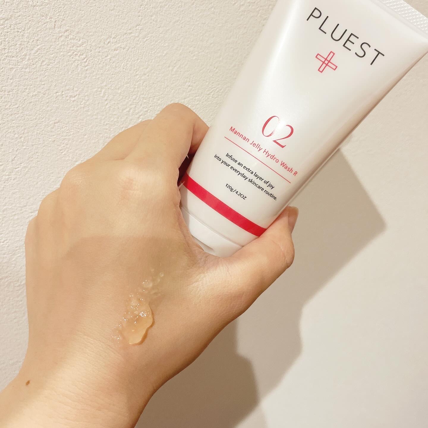 マンナンジェリーハイドロウォッシュ R/PLUEST/洗顔料を使ったクチコミ（3枚目）