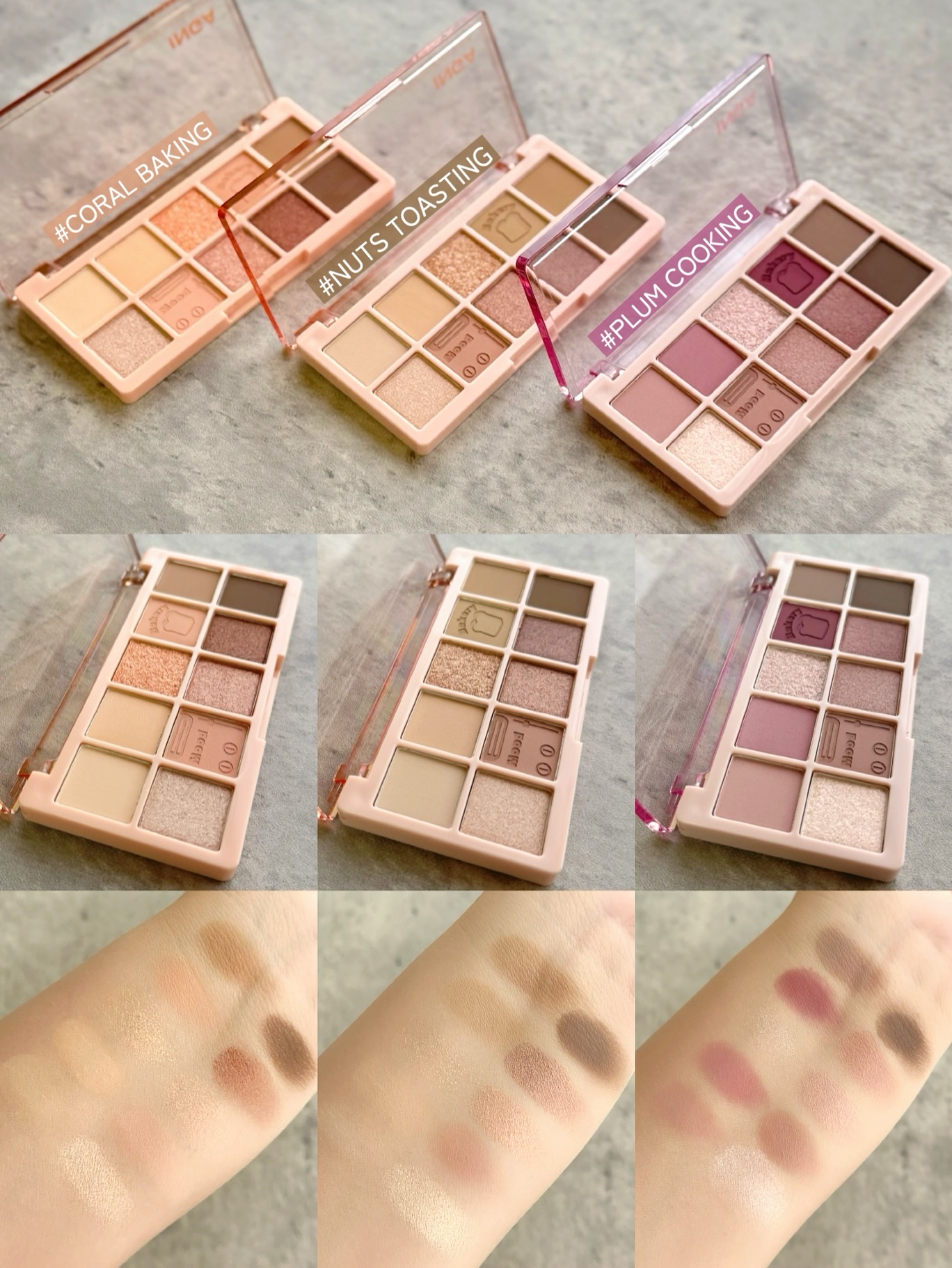 ムードアイズシャドウパレット/INGA/アイシャドウパレットを使ったクチコミ（2枚目）